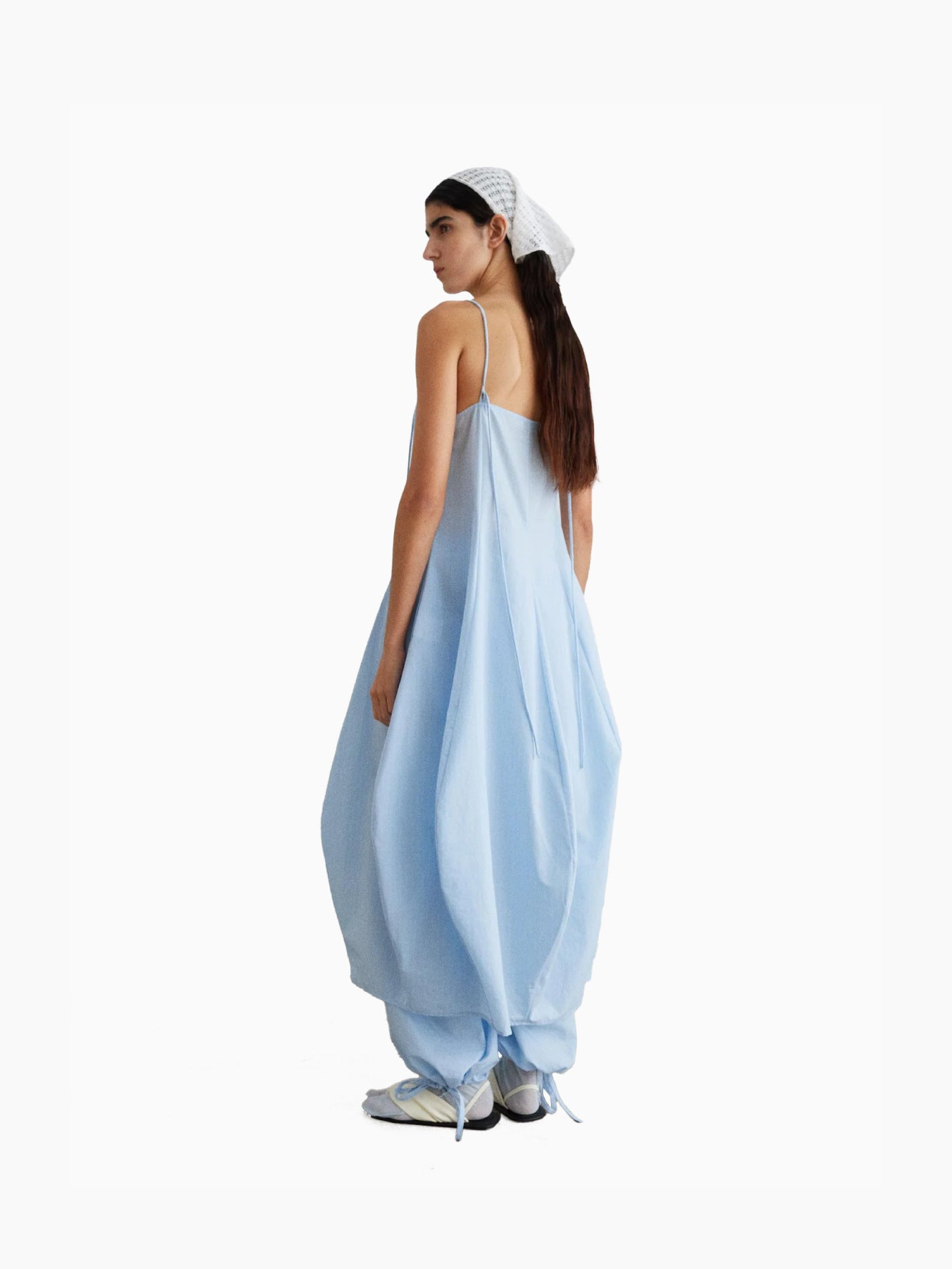 Piuma Dress Ice Blue