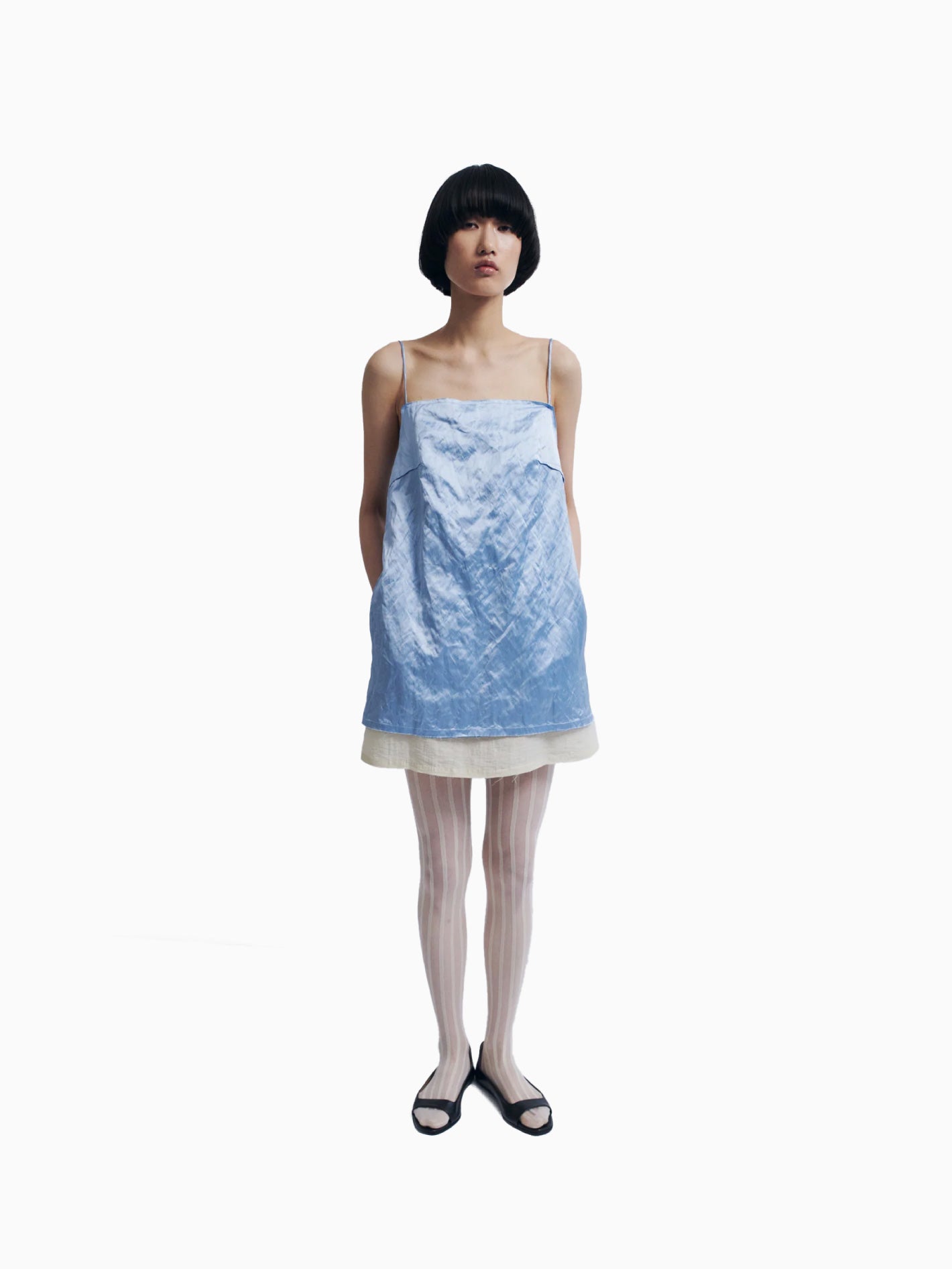 Yumeji Dress Salvia Blue