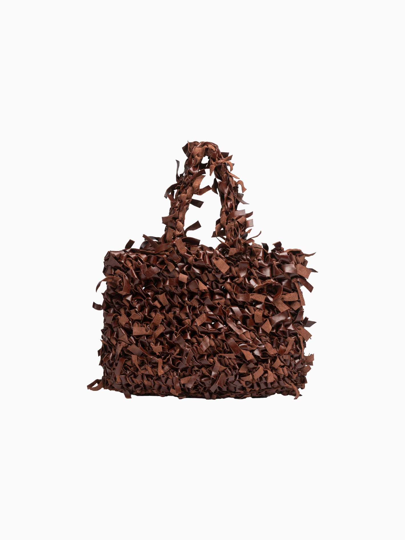 Agape Bag Chunky Braided Brown