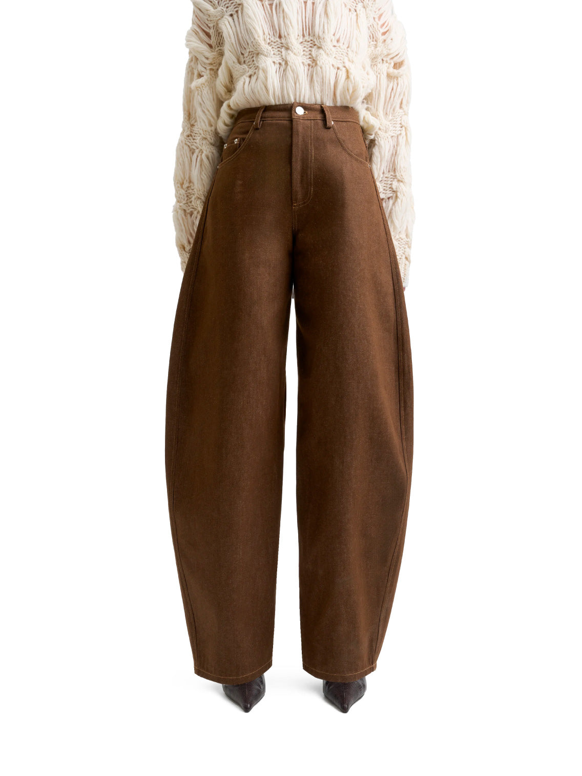Soline Raw Denim Brown