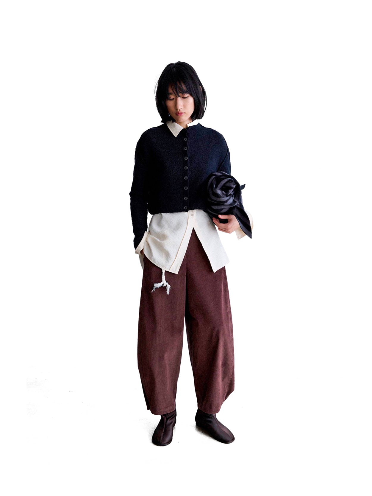 Shisen Cardigan Black