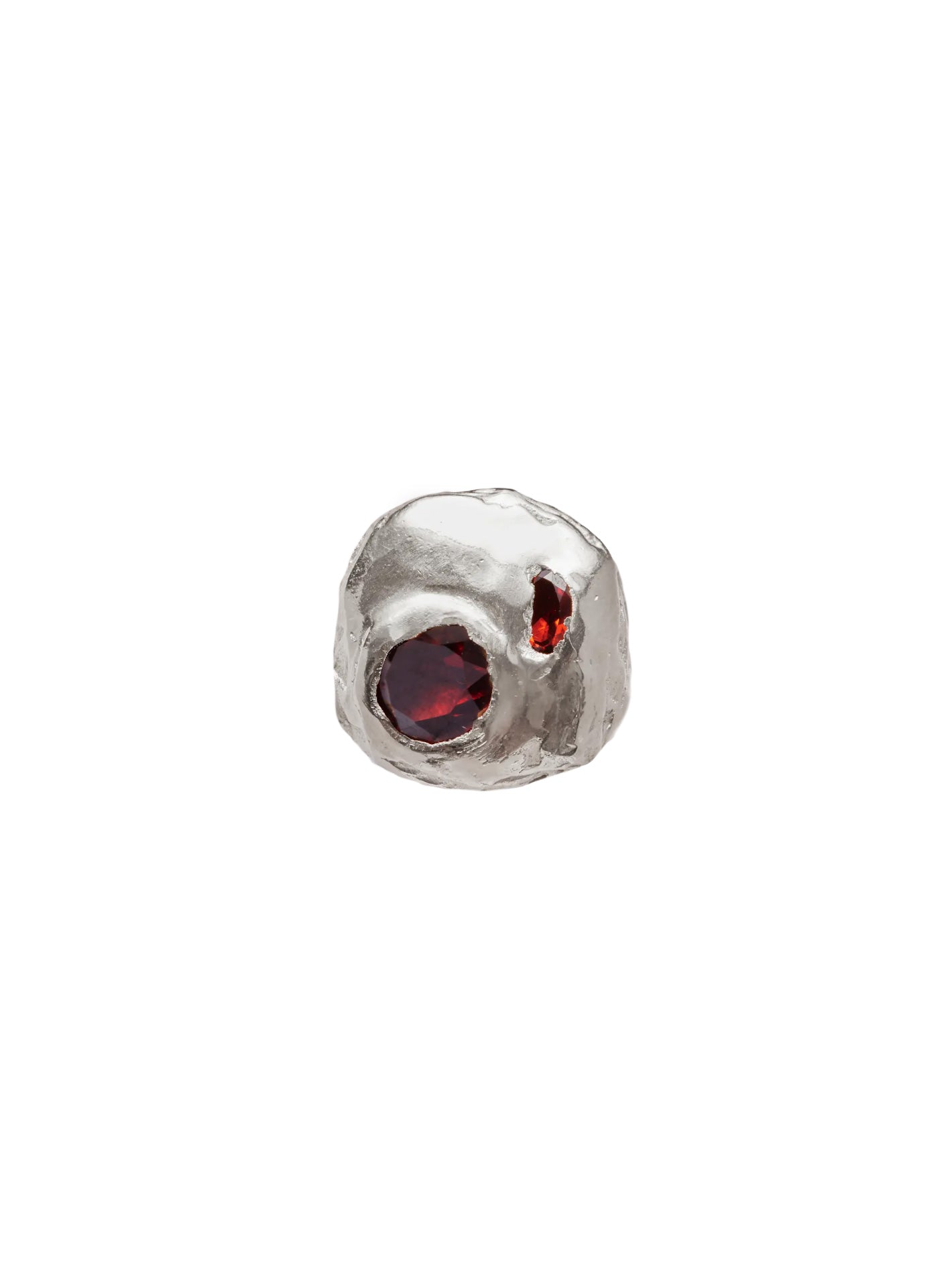 Coco Silver Red Ring