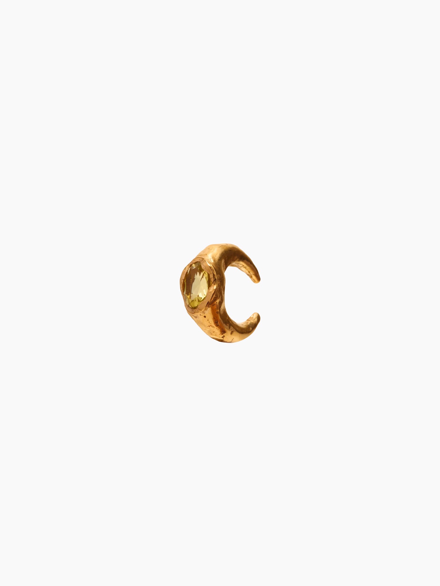 Faro Yellow Gold Plated Earcuff