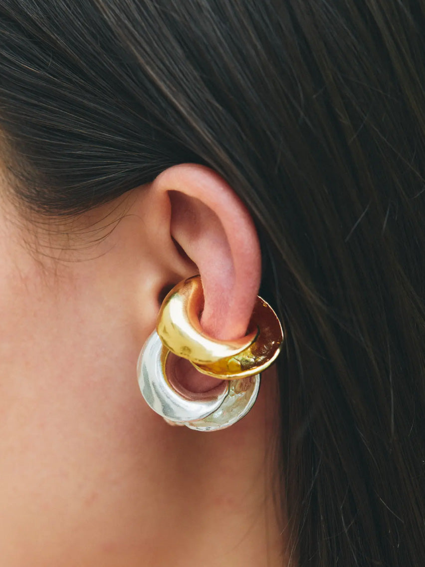 Gloria Silver Earcuff
