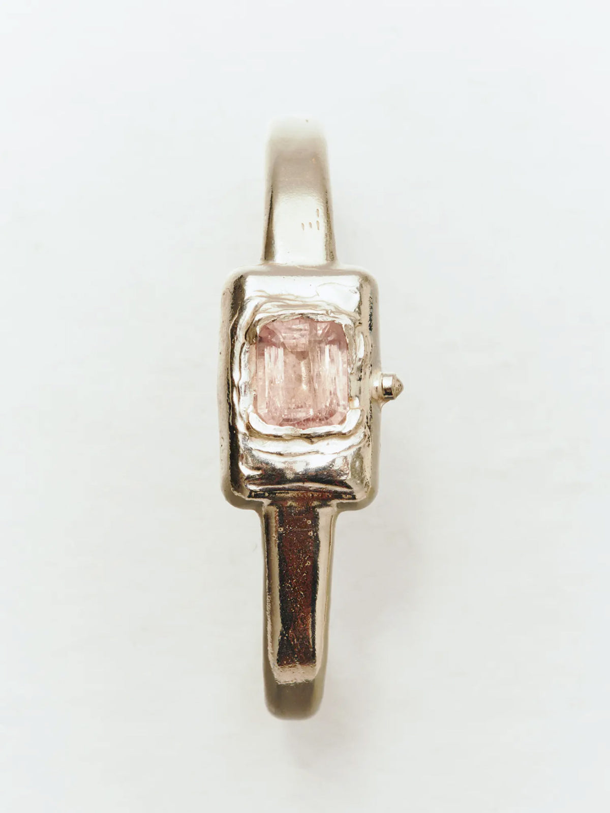 Mimosa Peach Silver Bracelet