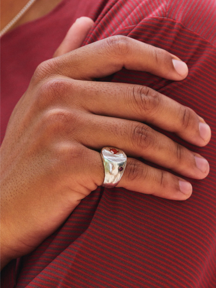 Sello Norte Silver Ring