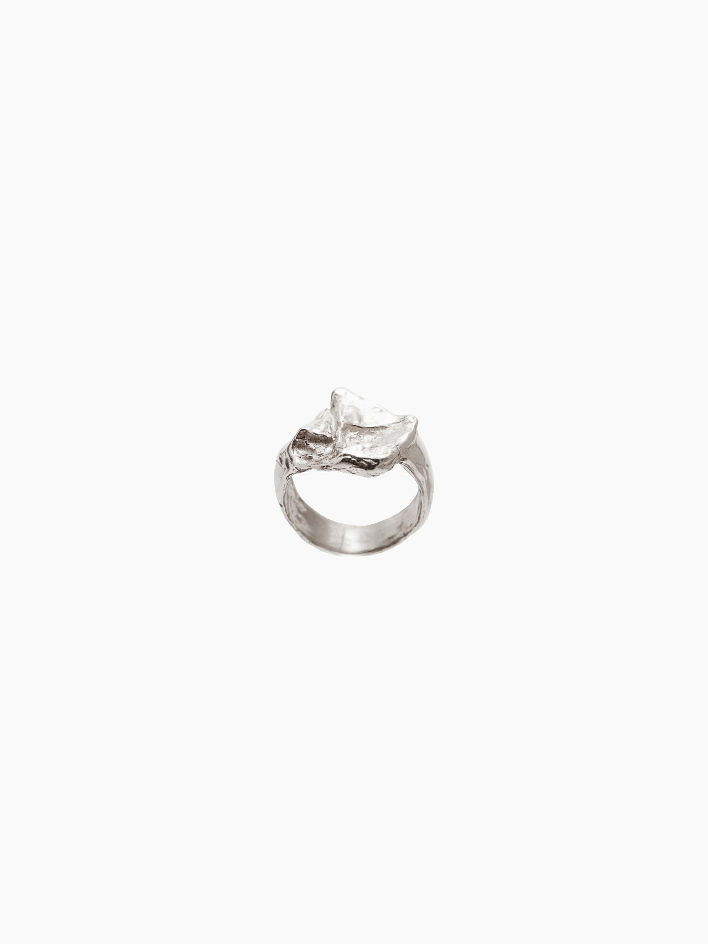 Sello Vela Silver Ring