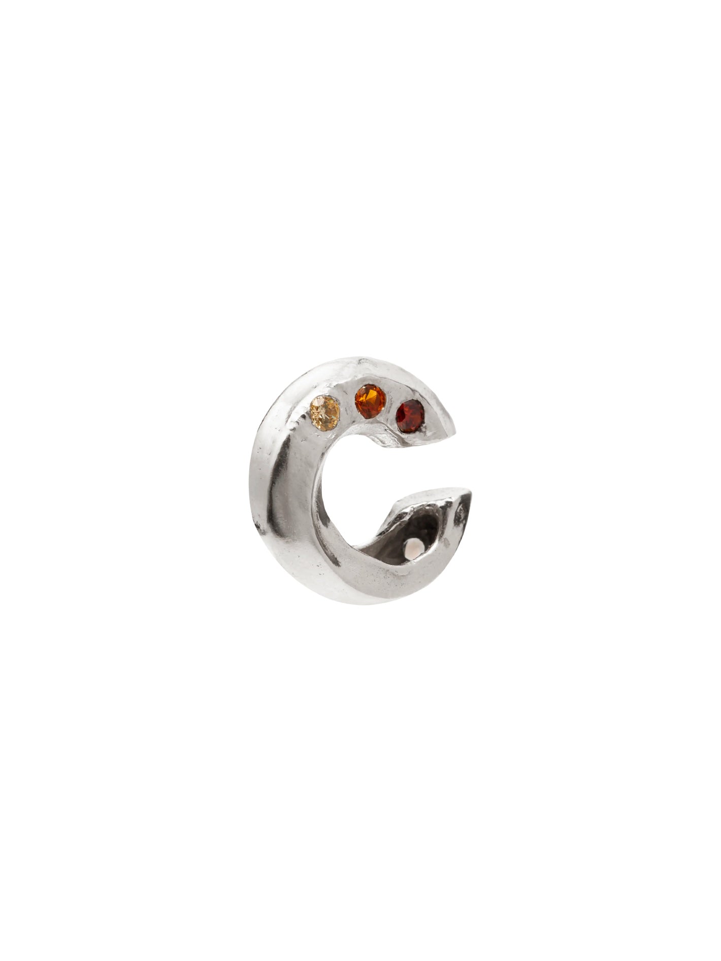 Sol y Sombra Silver Ear Cuff