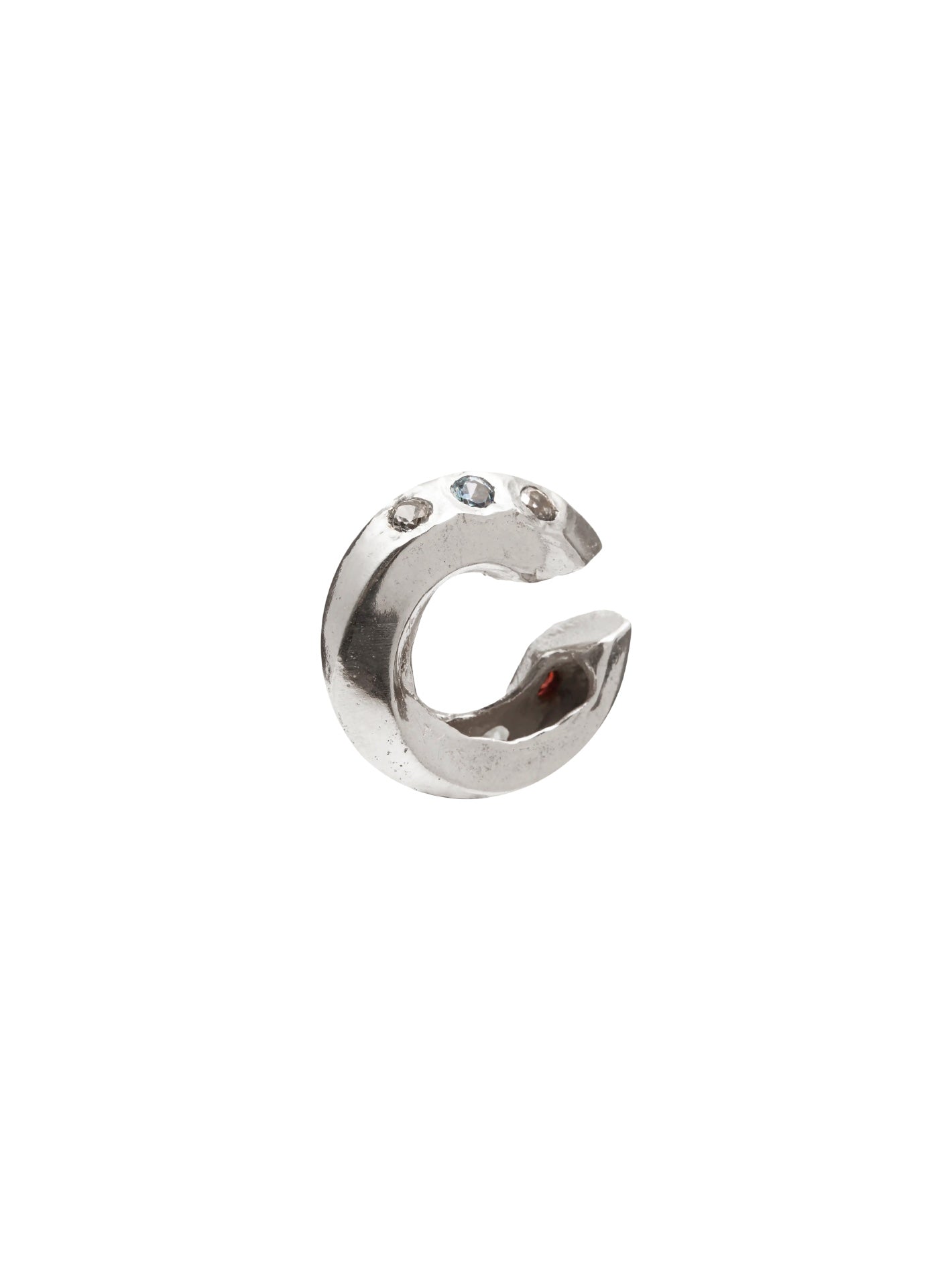 Sol y Sombra Silver Ear Cuff