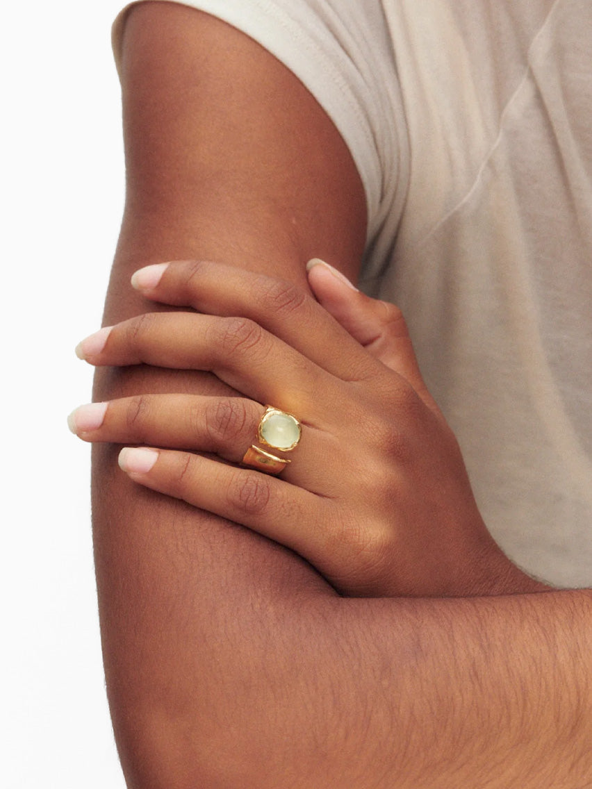 Uva Ring Gold Green