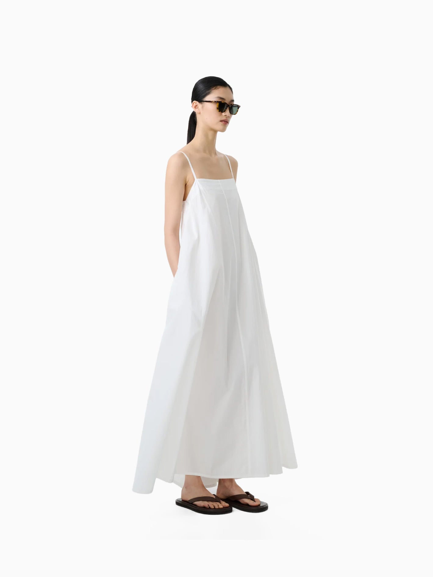 Achille Dress White