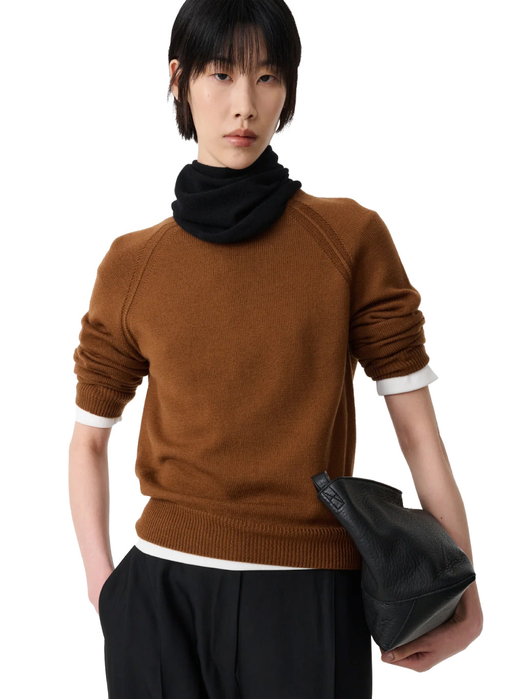 Loenne Extrafine Merino Sweater Camel