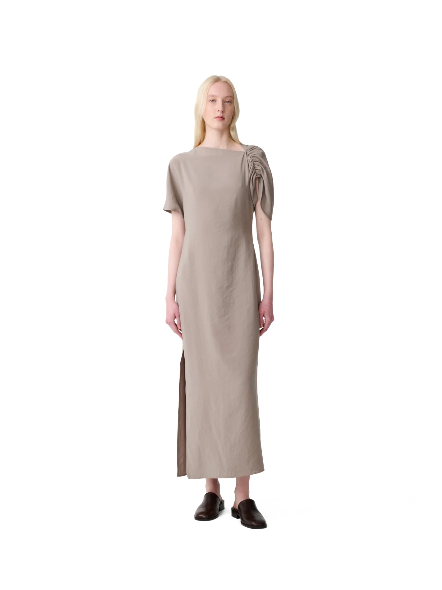Palaestra Dress Taupe