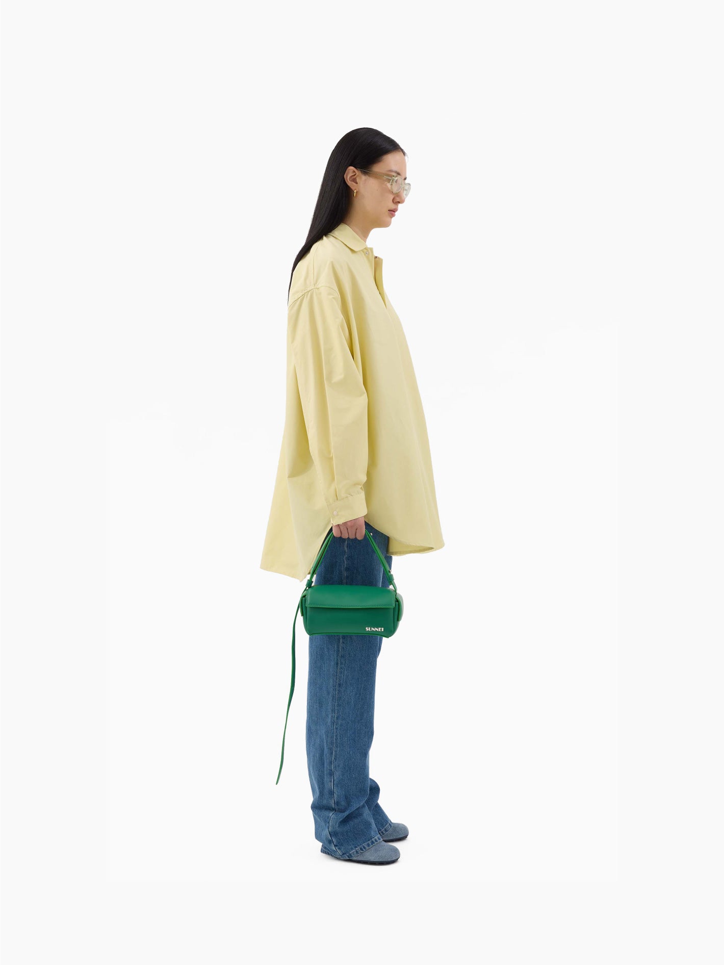 Labauletto Small Vegan Leather Bag Green