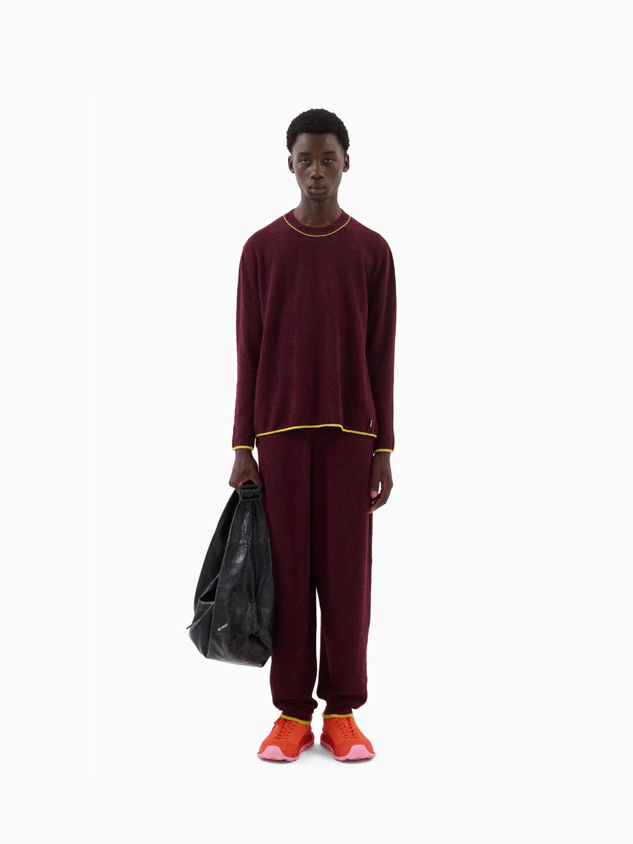 Longsleeve Roundneck Burnt Aubergine