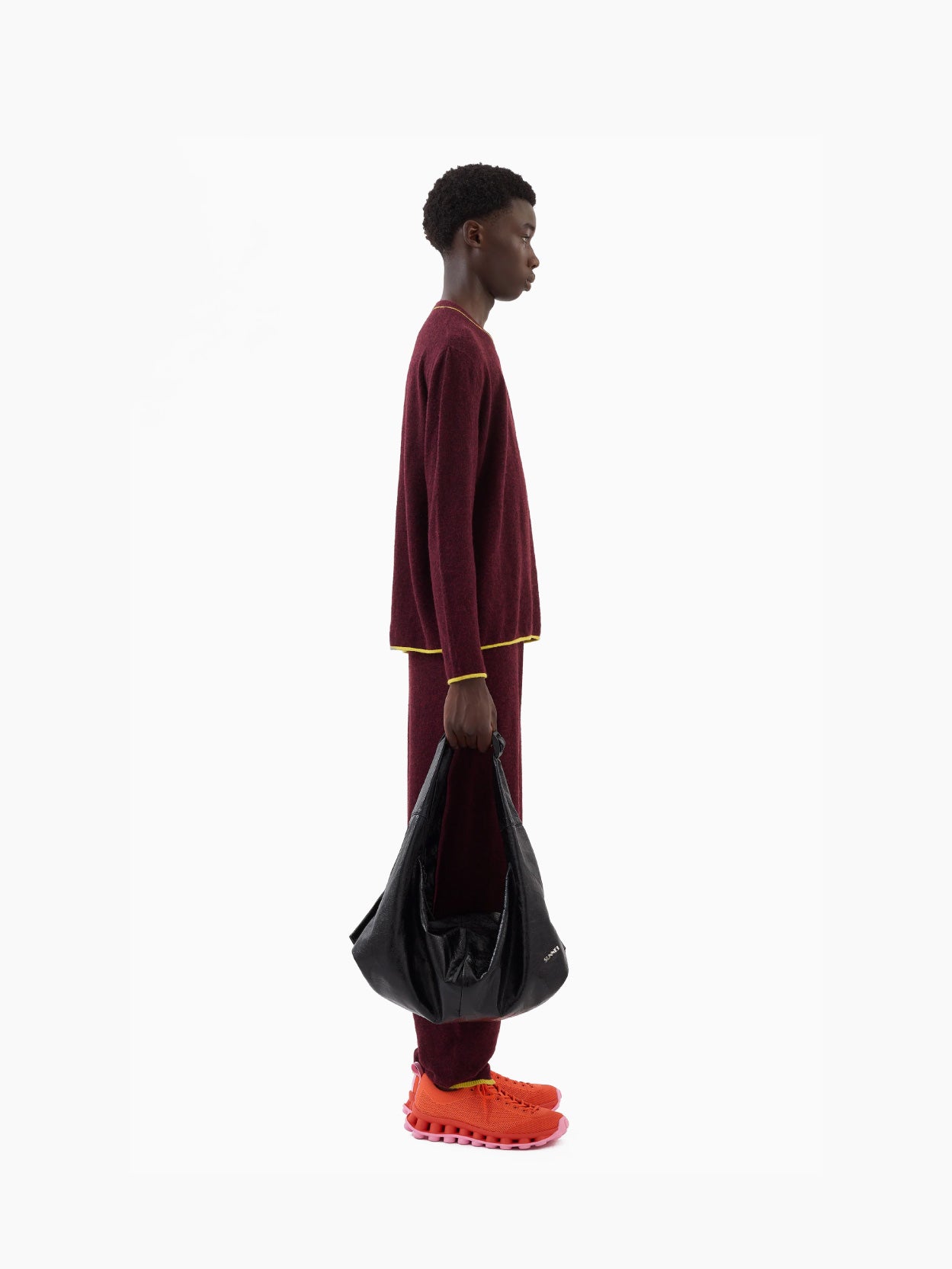 Longsleeve Roundneck Burnt Aubergine