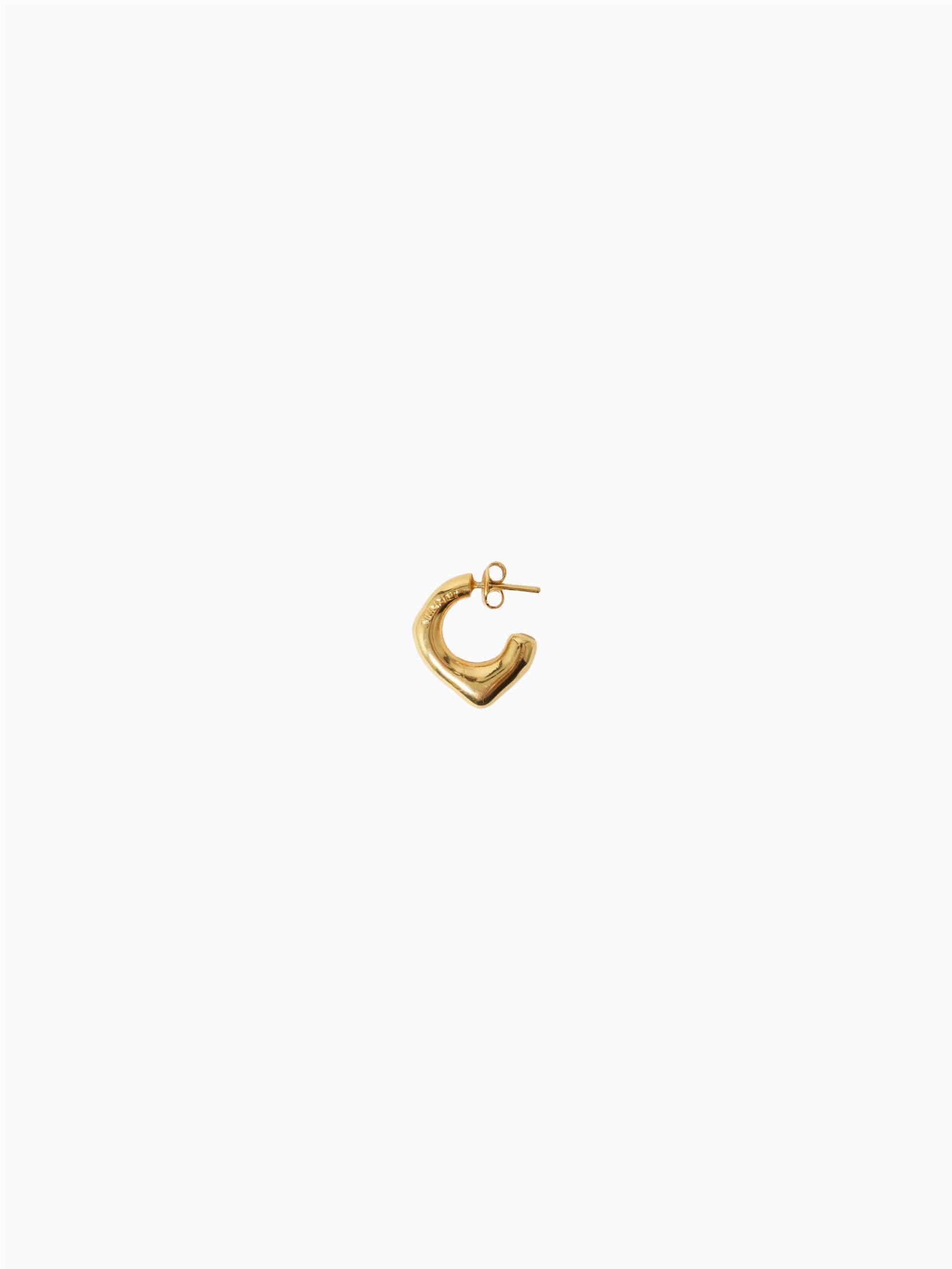 Single Metallized Earring Gold