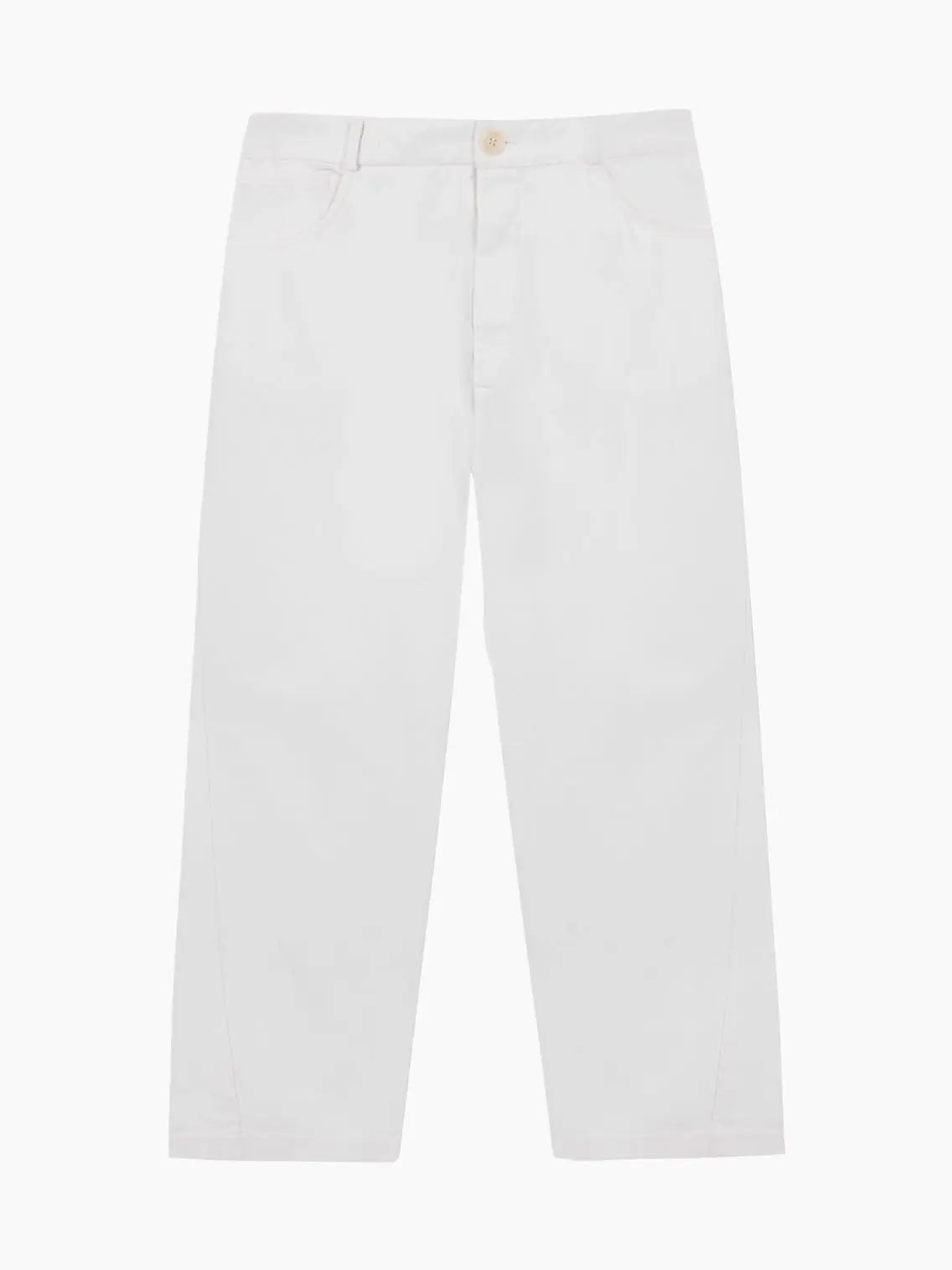 Straight Denim Pants Off-White Cordera