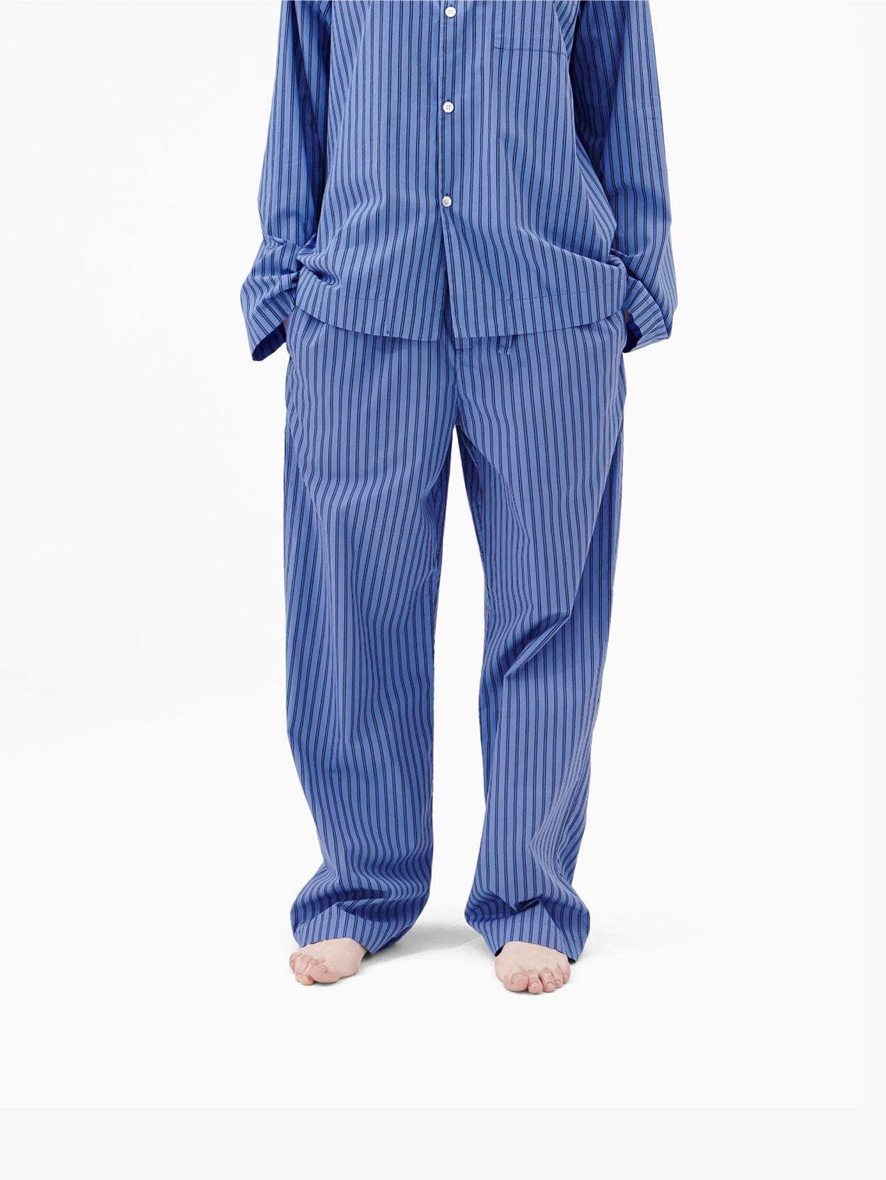 Poplin Pants Boro Stripes