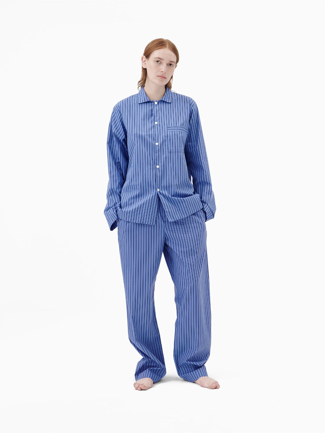 Poplin Pants Boro Stripes