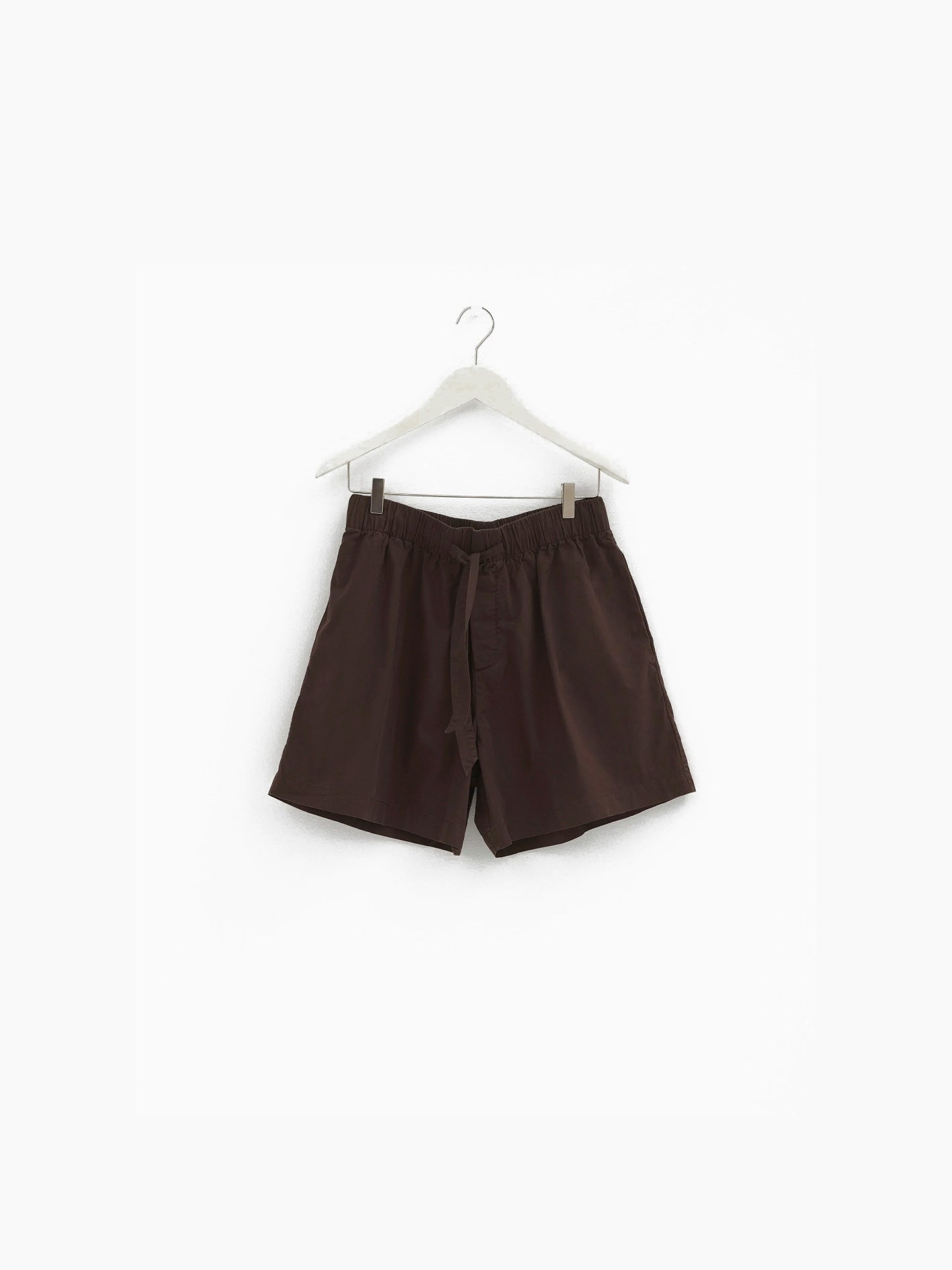 Poplin Shorts Coffee