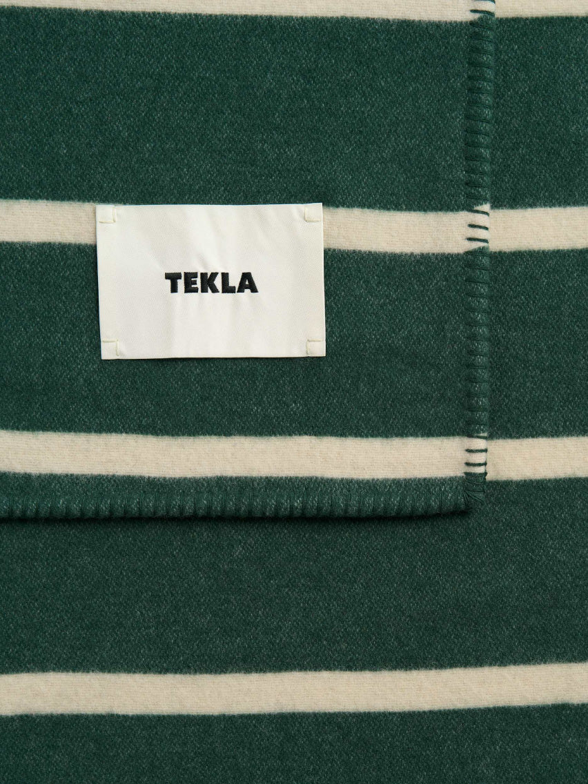 Lambswool Blanket Rugby Stripes