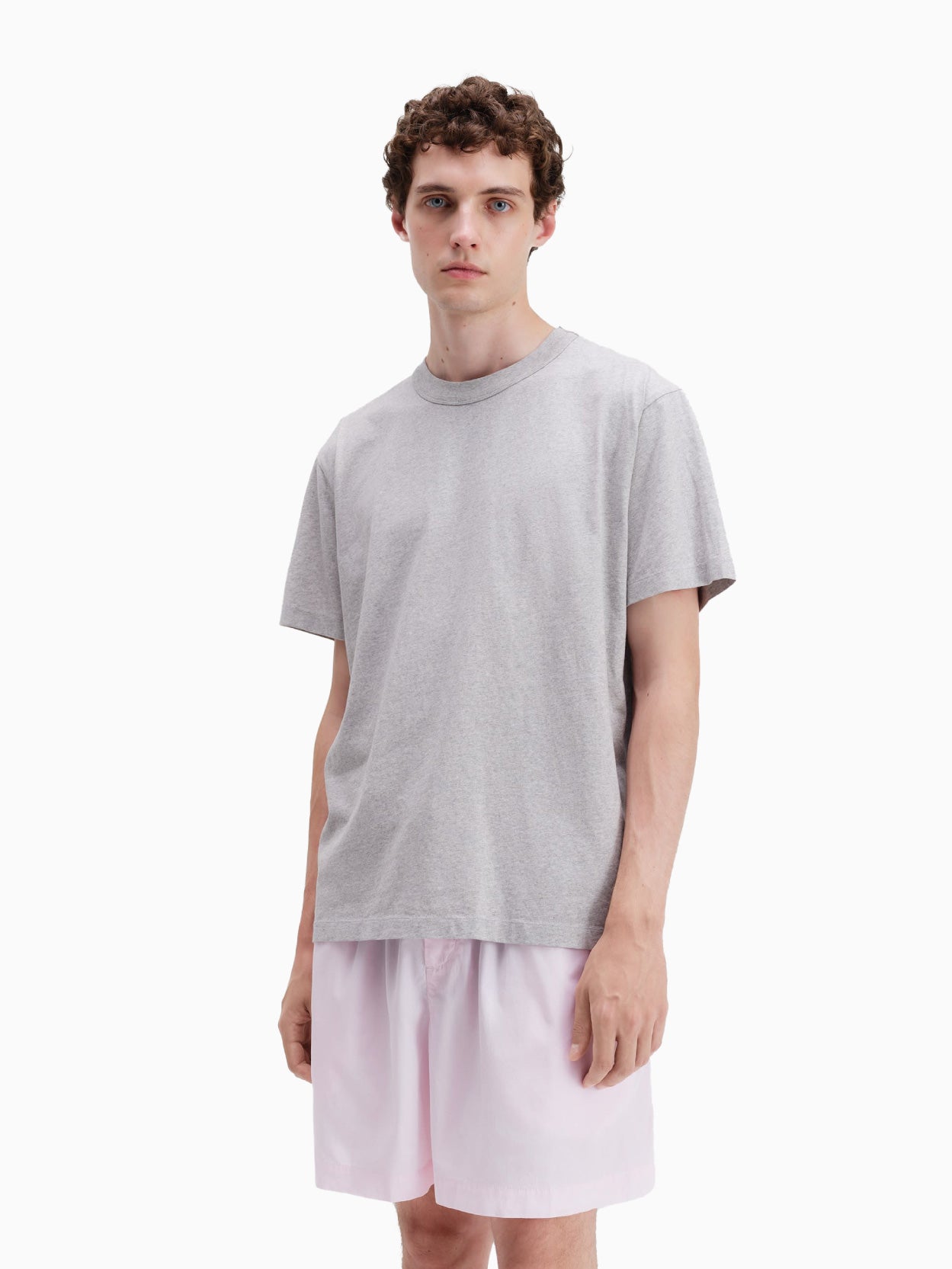 Short Sleeved T-Shirt Grey Melange
