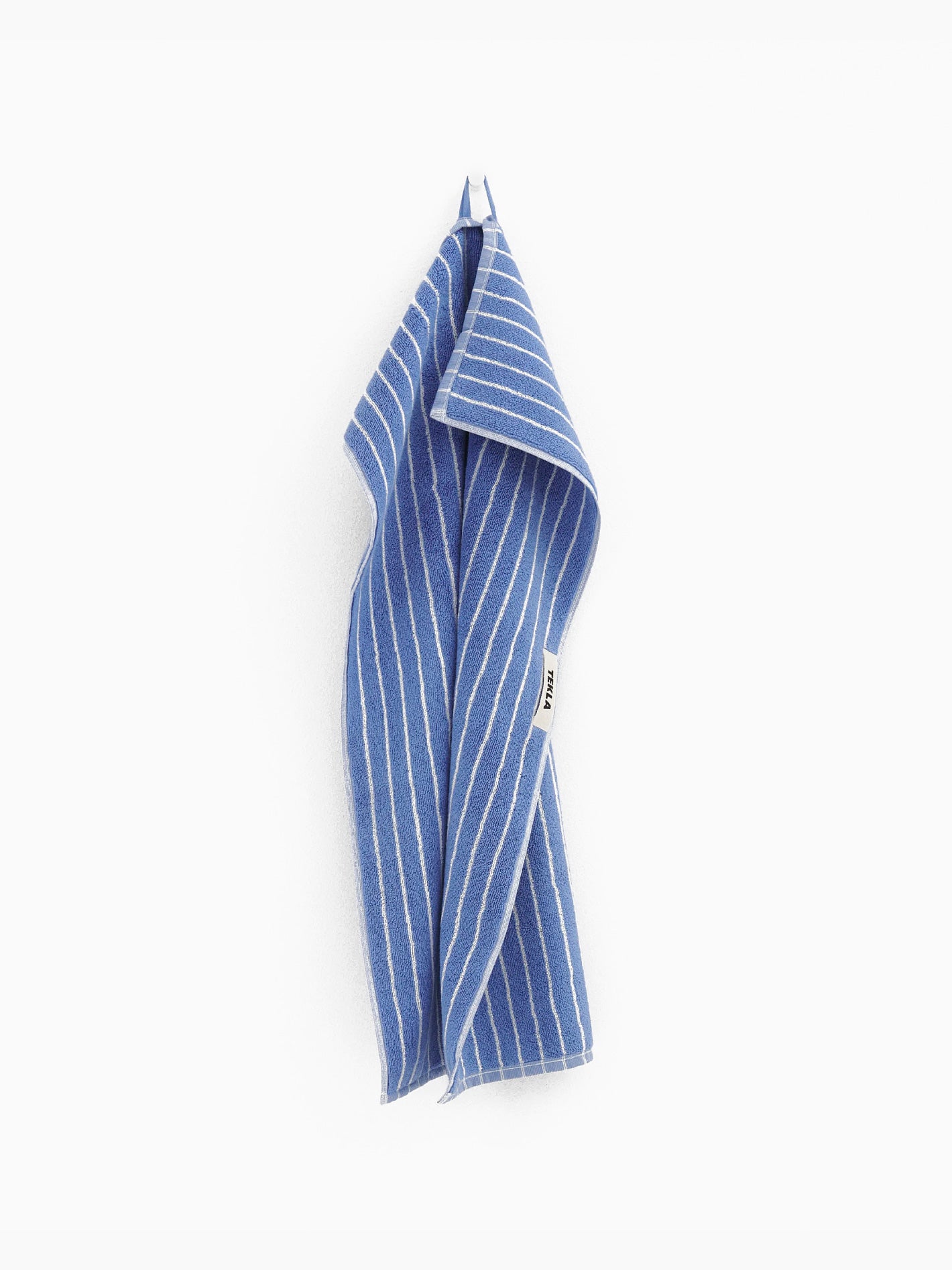 Bath Towel Clear Blue Stripes