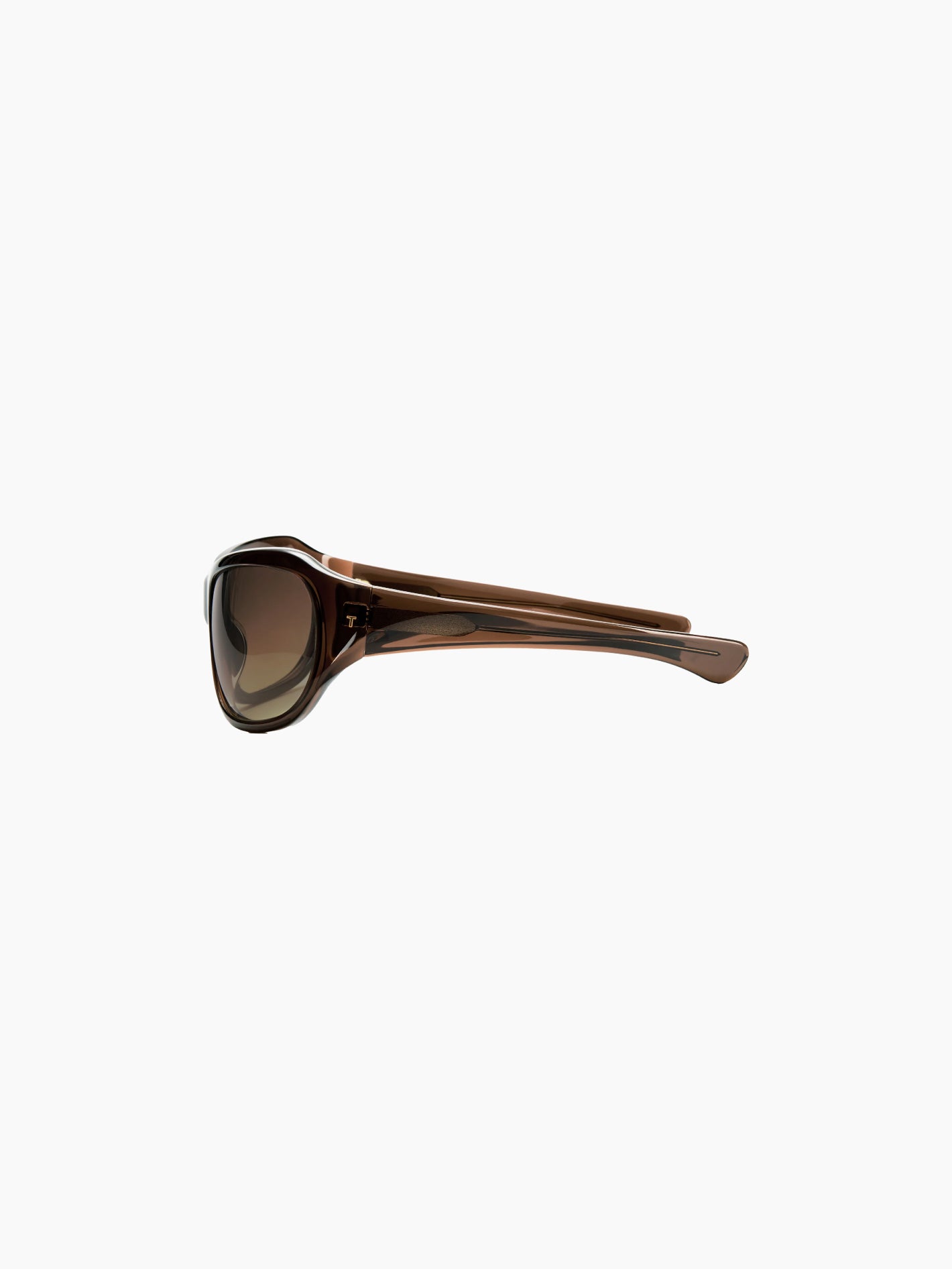 The Atlas Brown Crystal & Brown Gradient Lens
