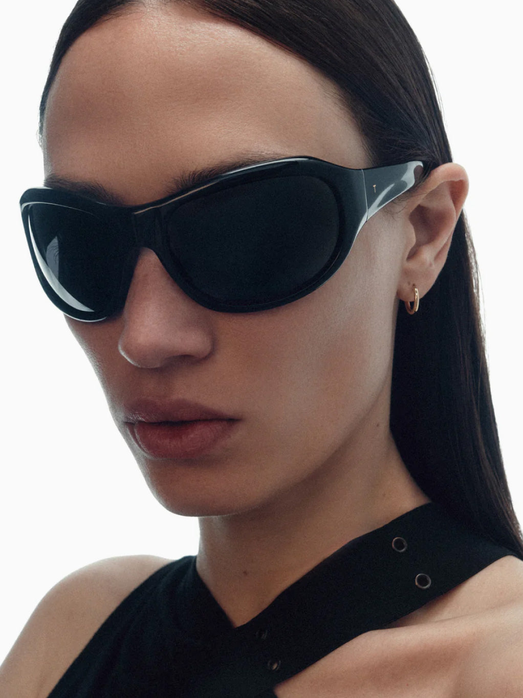 The Atlas Black & Black Sunglasses