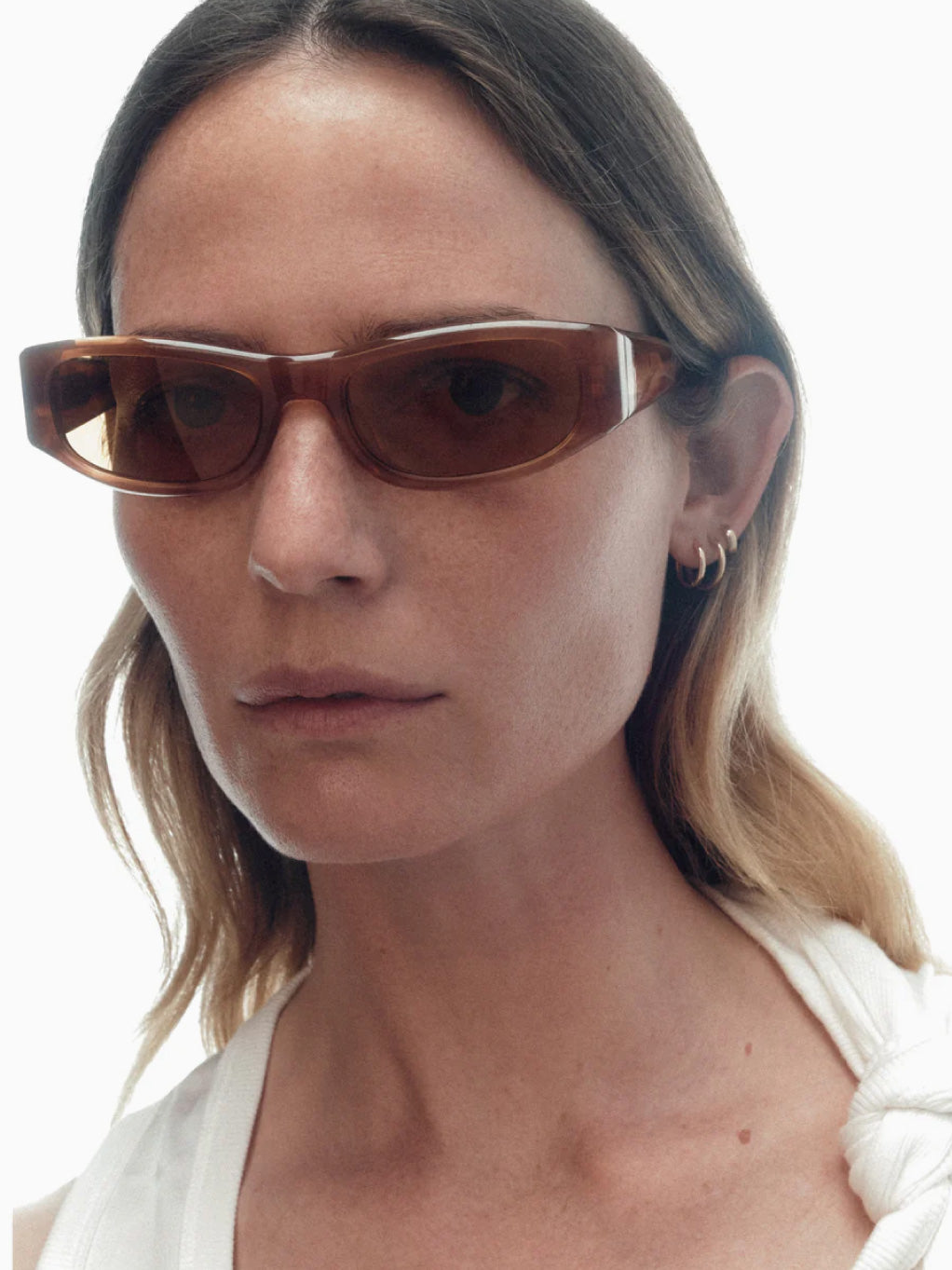 The Suede Light Tortoise Yellow Sunglasses