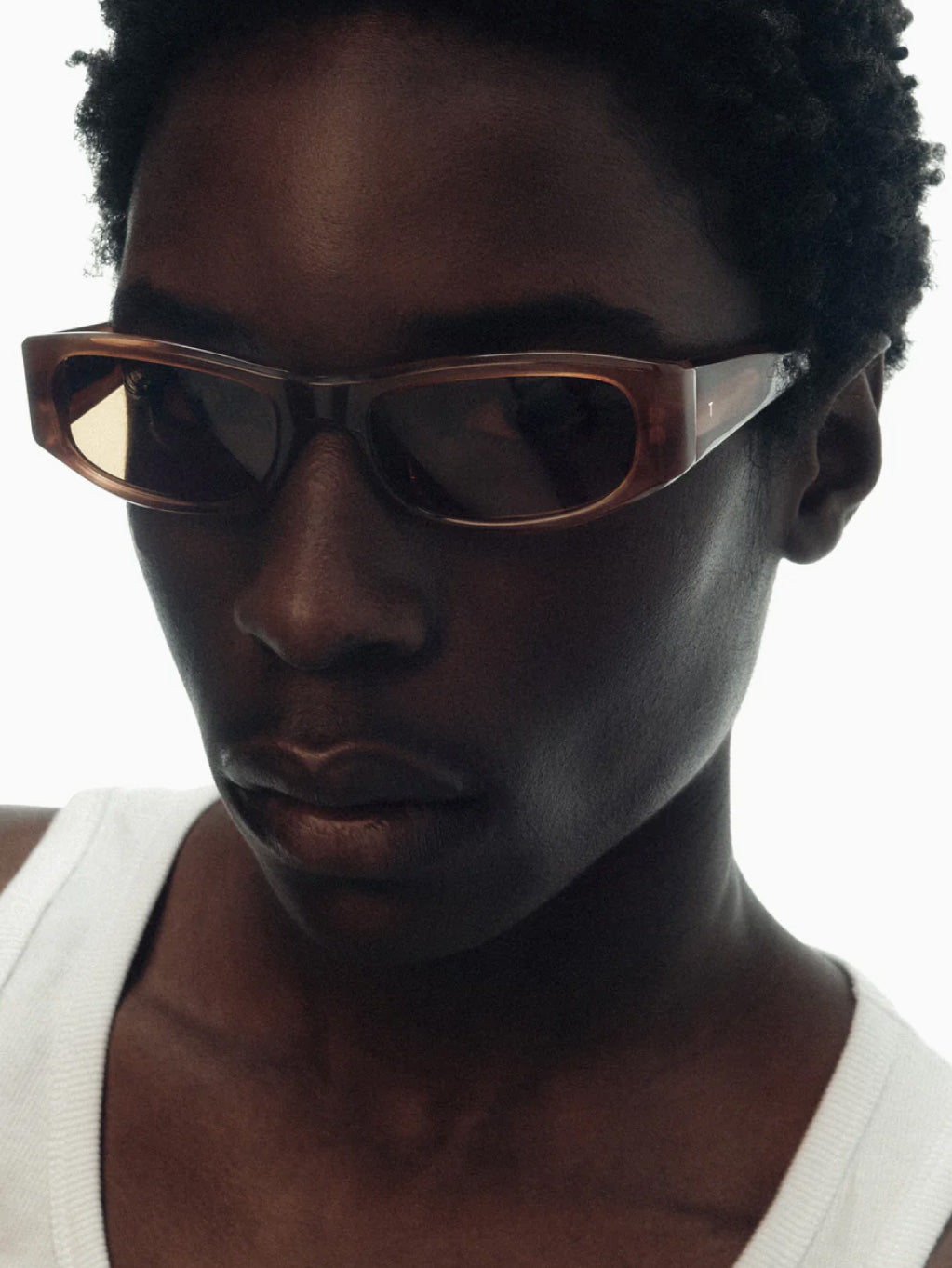 The Suede Light Tortoise Yellow Sunglasses