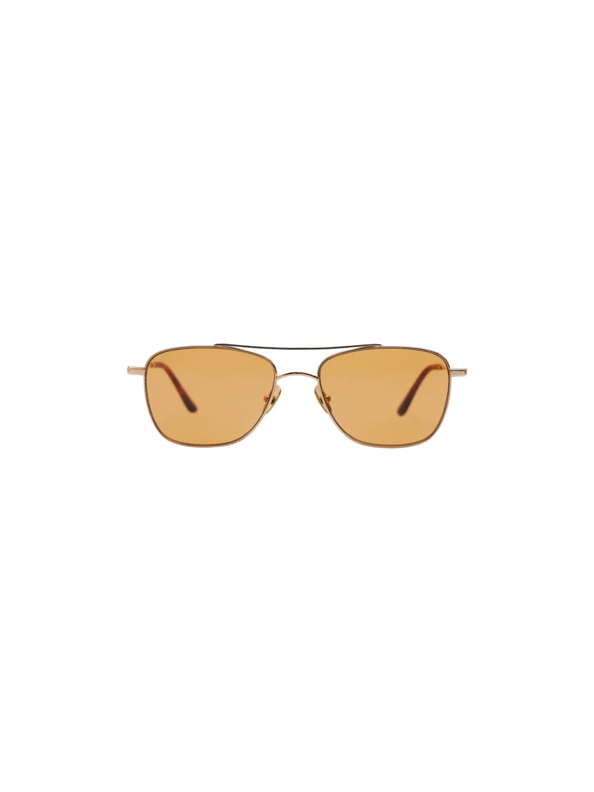 The Malone Gold & Amber Sunglasses