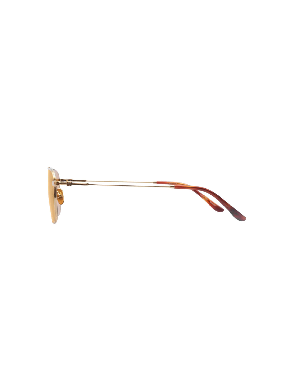 The Malone Gold & Amber Sunglasses