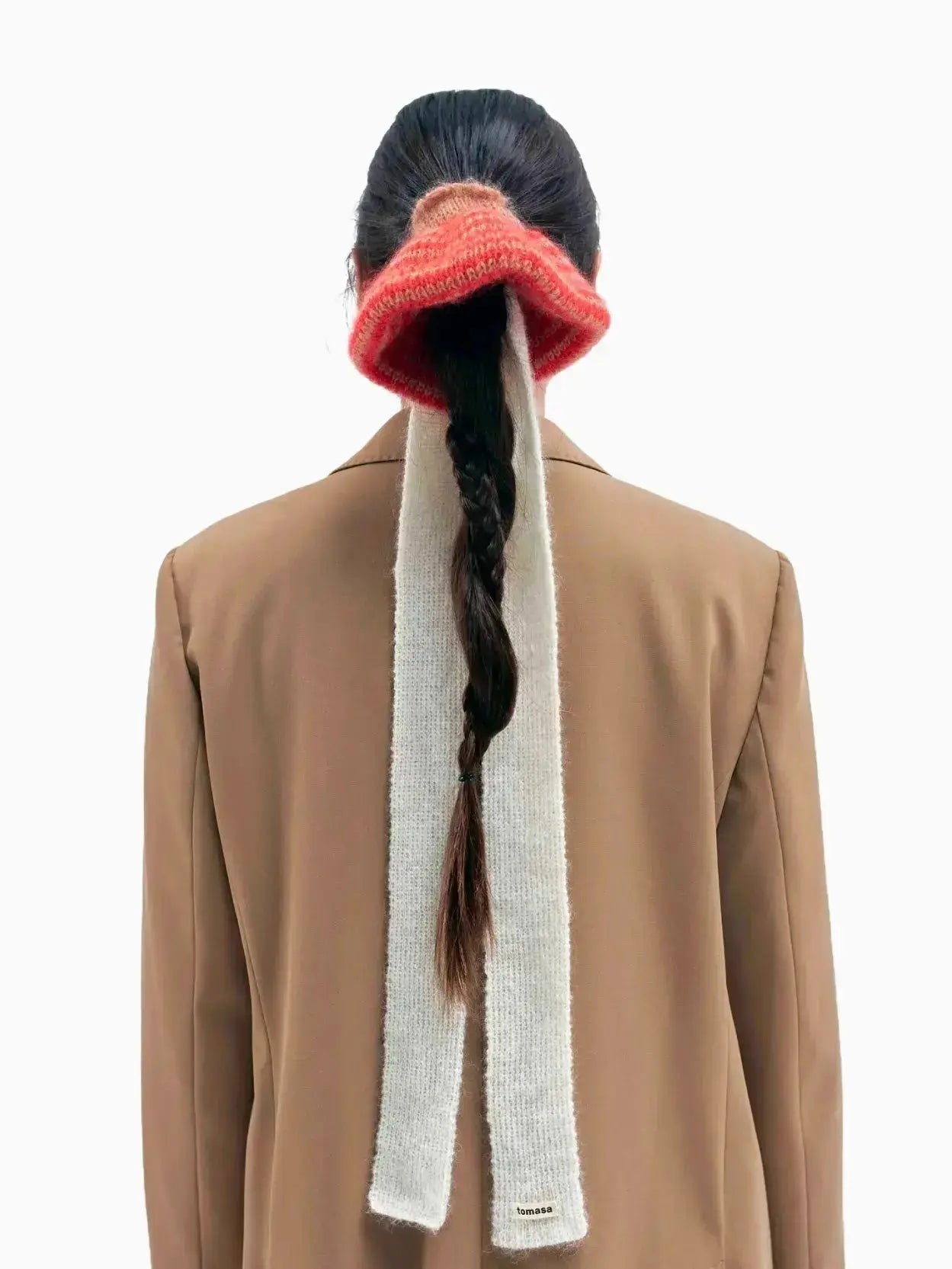 Amapola Mohair Bow Scrunchie Tomasa