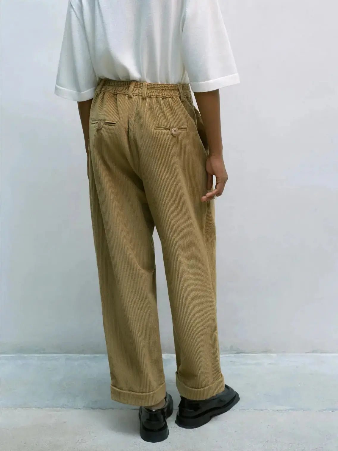 Cotton Corduroy Pants Miel Cordera