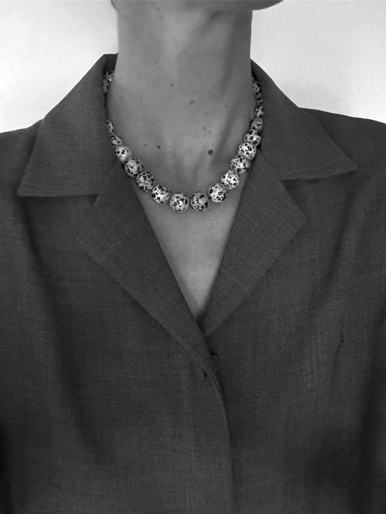 Due Necklace Dalmatian Labro