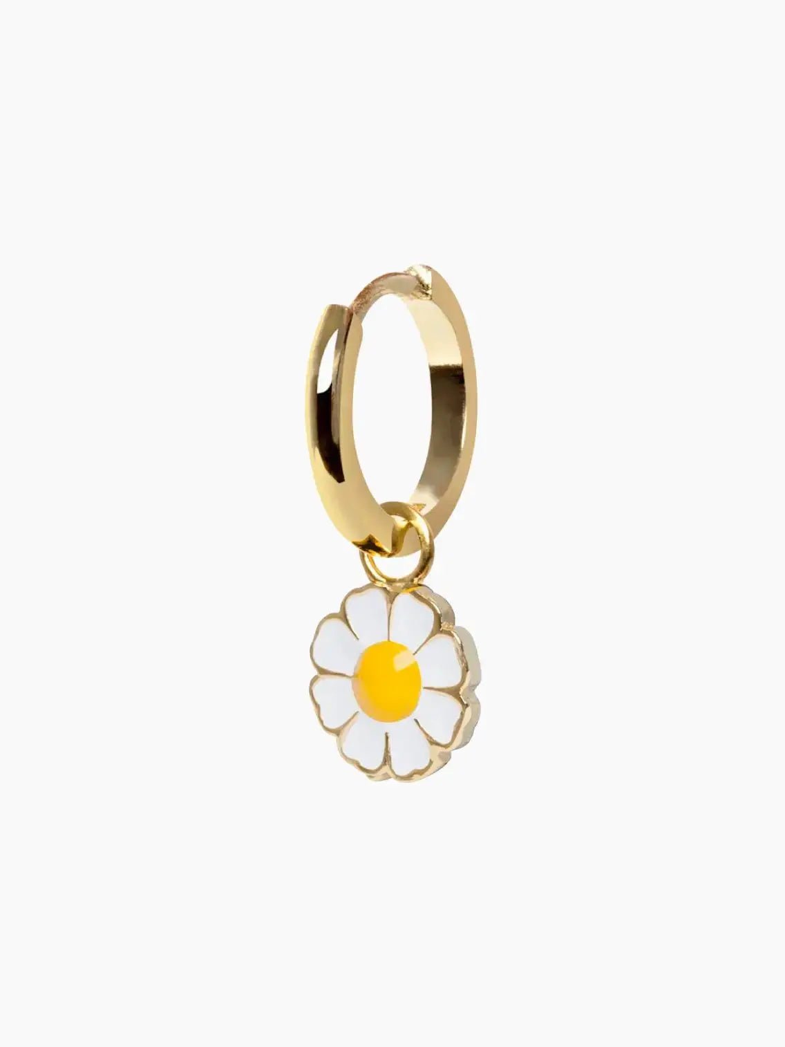 Gold Daisy Earring Wilhelmina Garcia