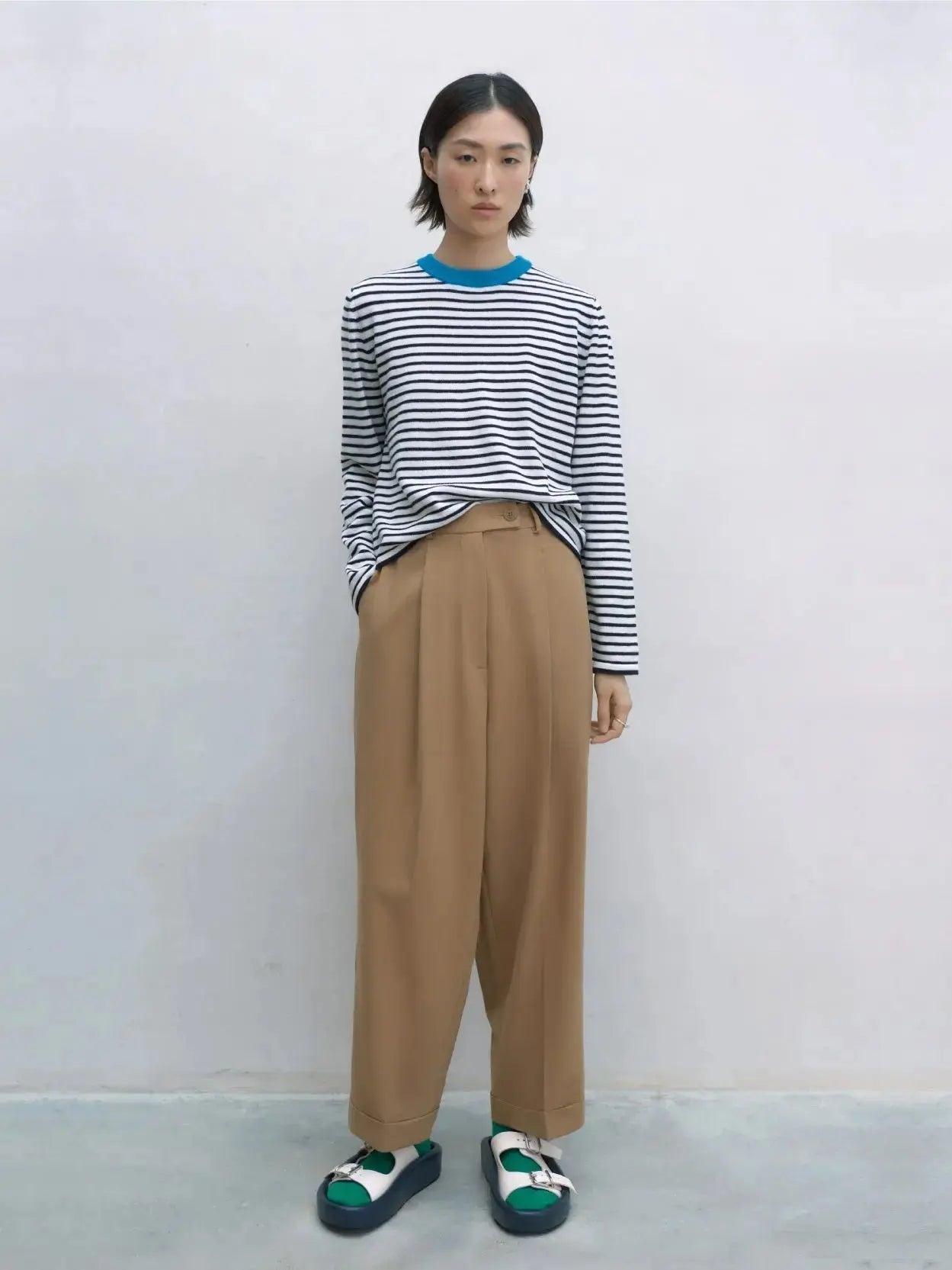 Tailoring Masculine Pants Camel Cordera