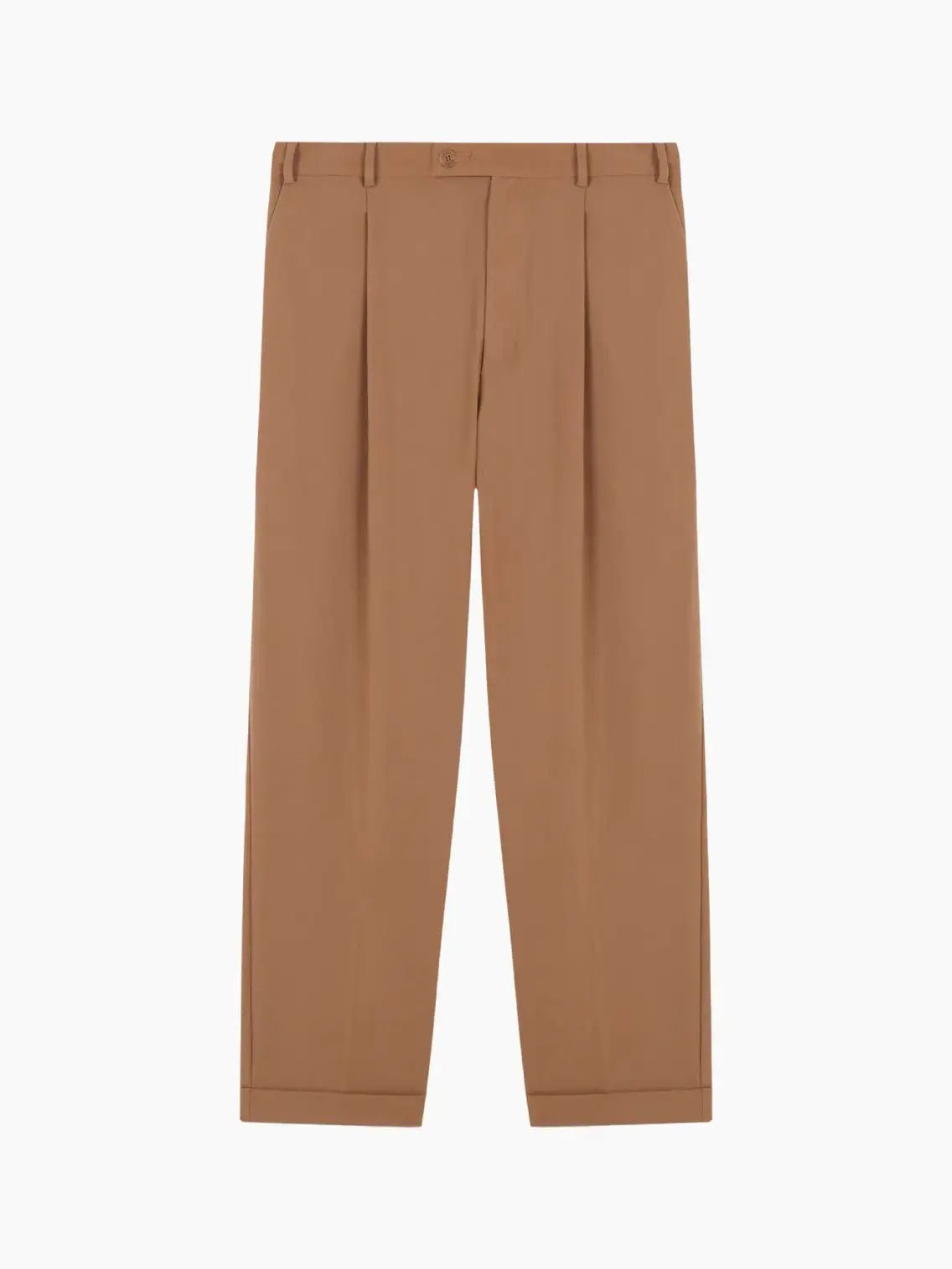 Tailoring Masculine Pants Camel Cordera