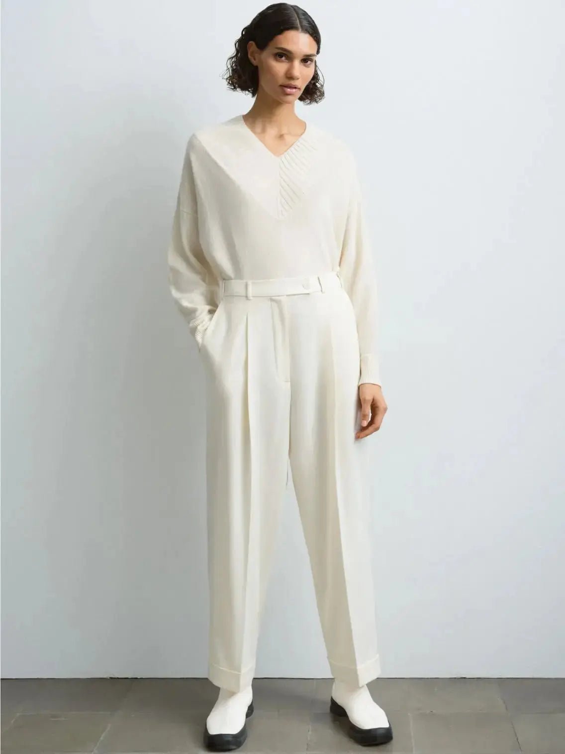 Tailoring Pants Ivory Cordera