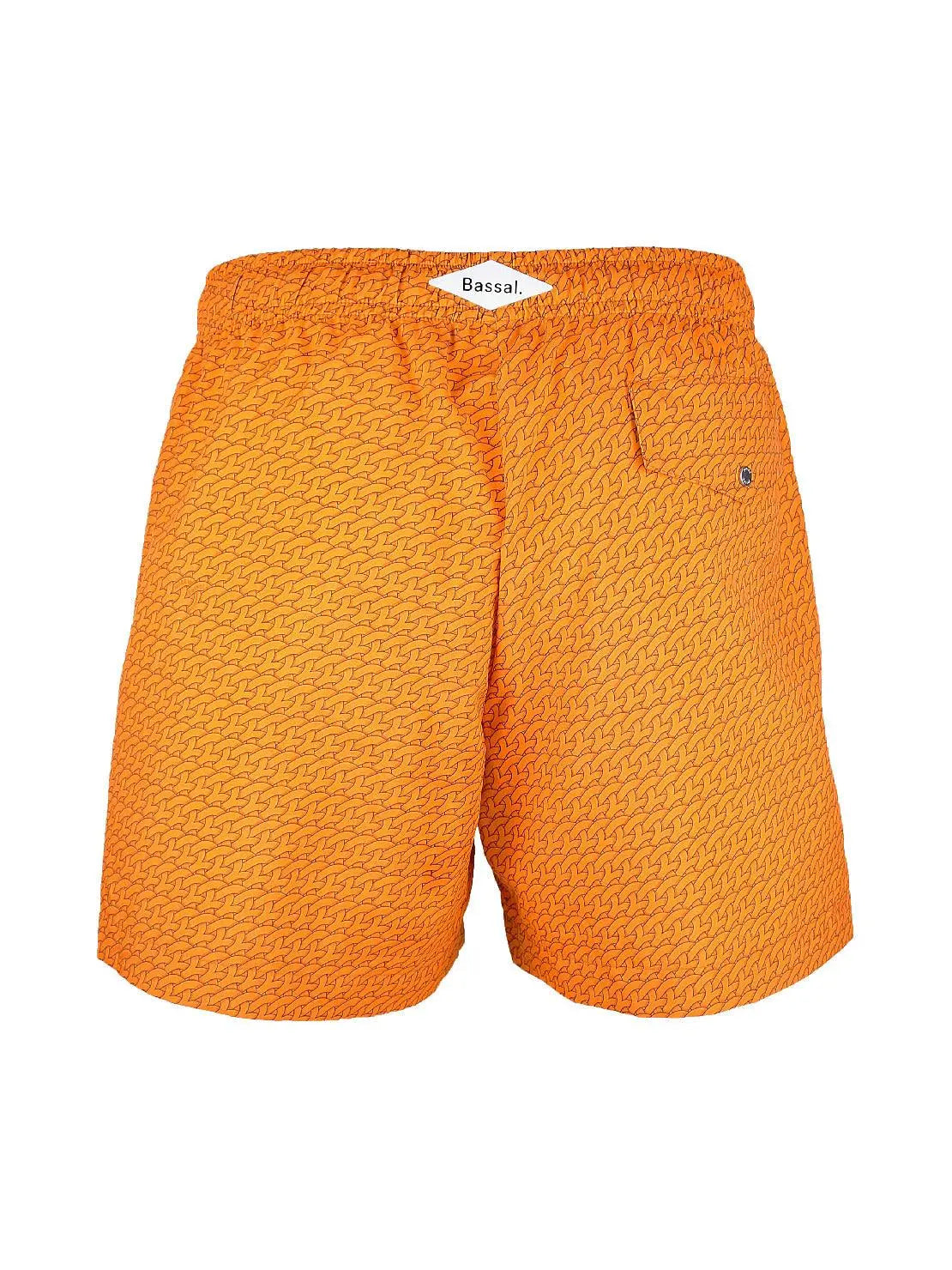 Bassal Orange Pattern Swimwear Bassal.