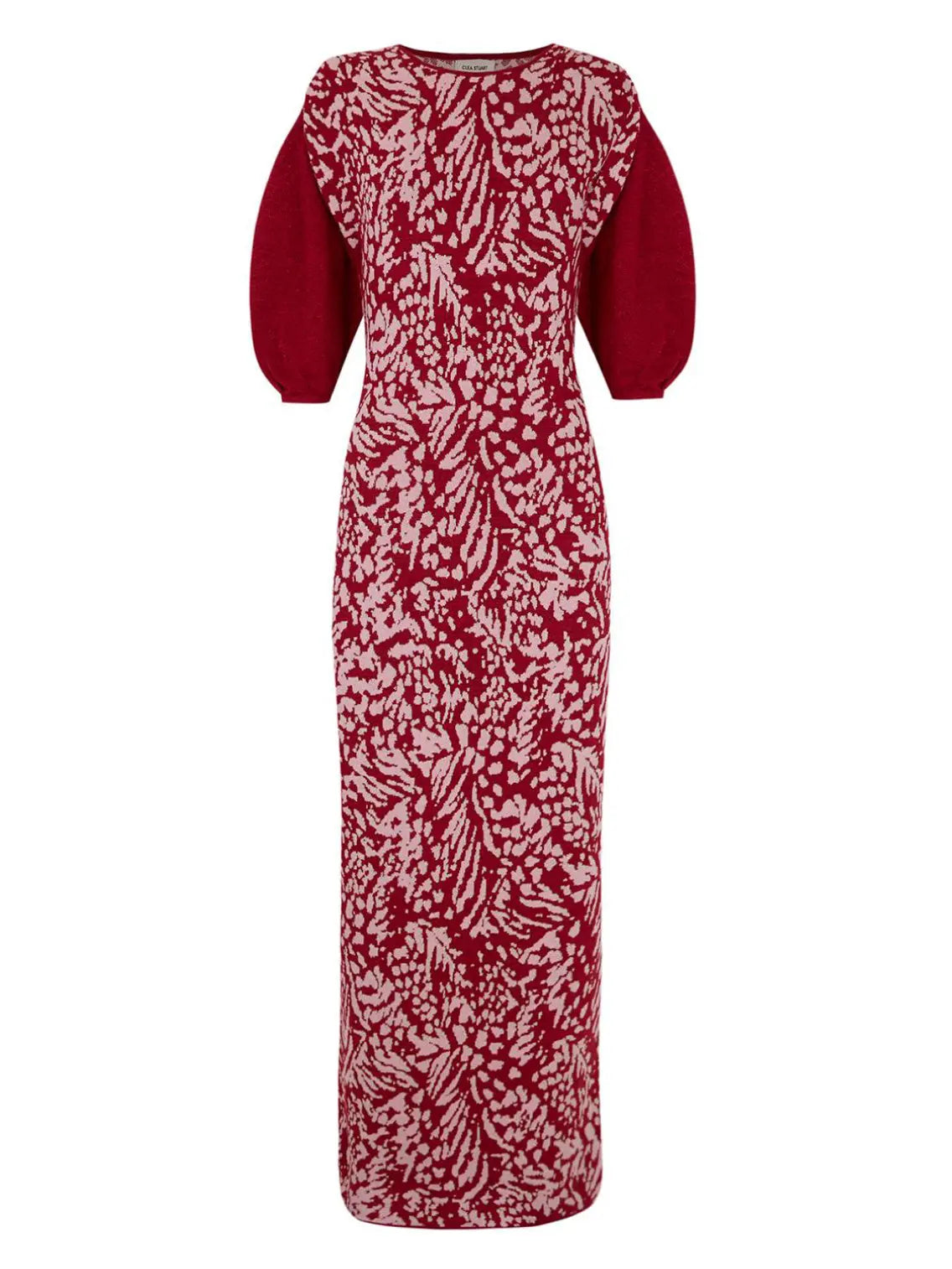 Carmesi Feathers Dress Clea Stuart
