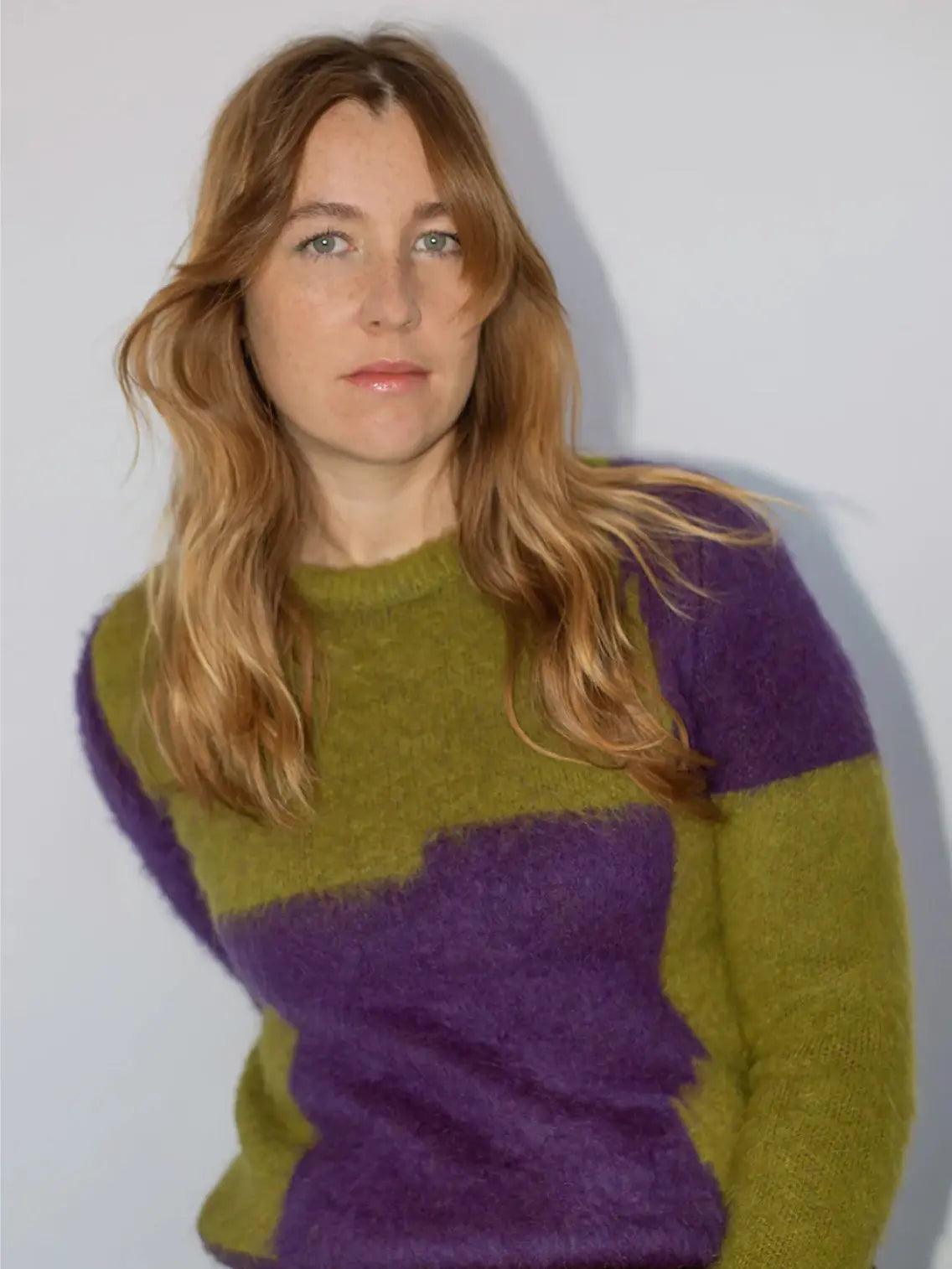 Cuadra Sweater Aubergine Mundaka