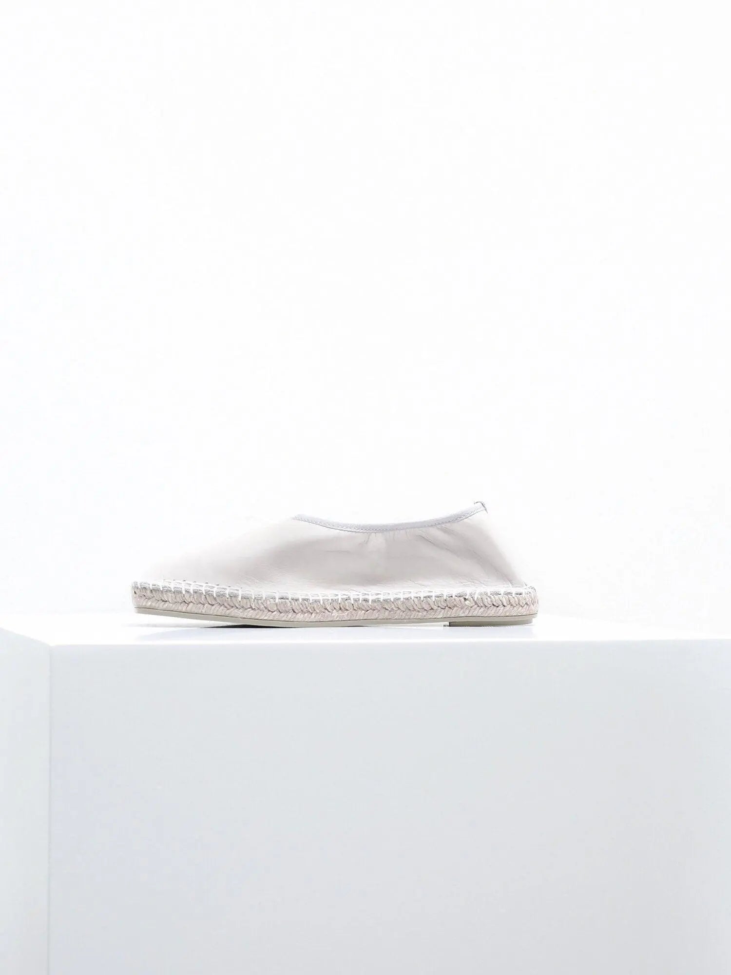 Edvard Pearl Leather Espadrilles - Act Series Act Series
