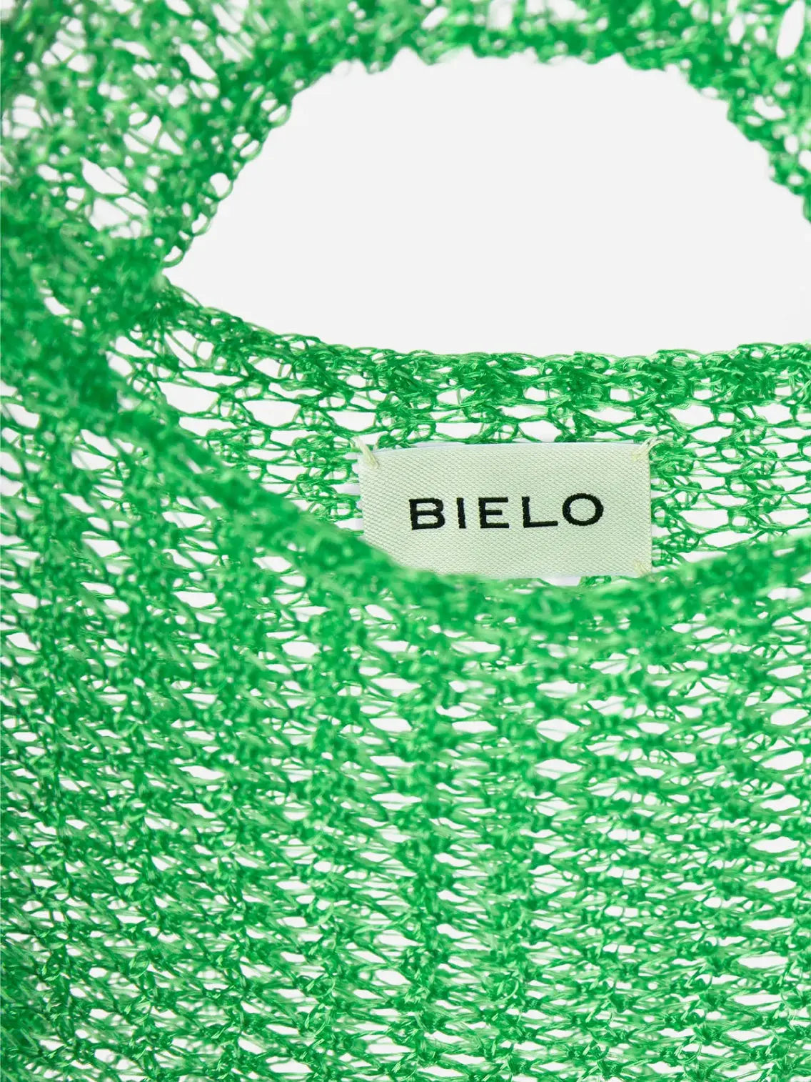 Green Mesh Hand Bag Bielo