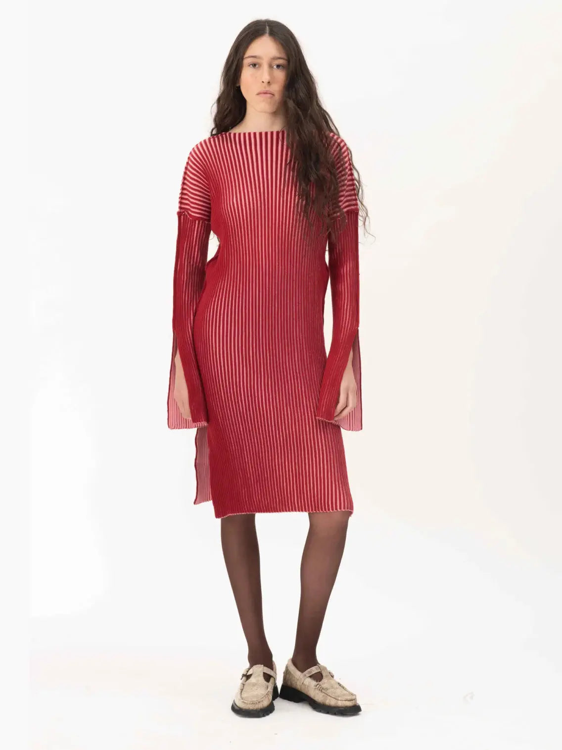Knit Dress Pink Mundaka