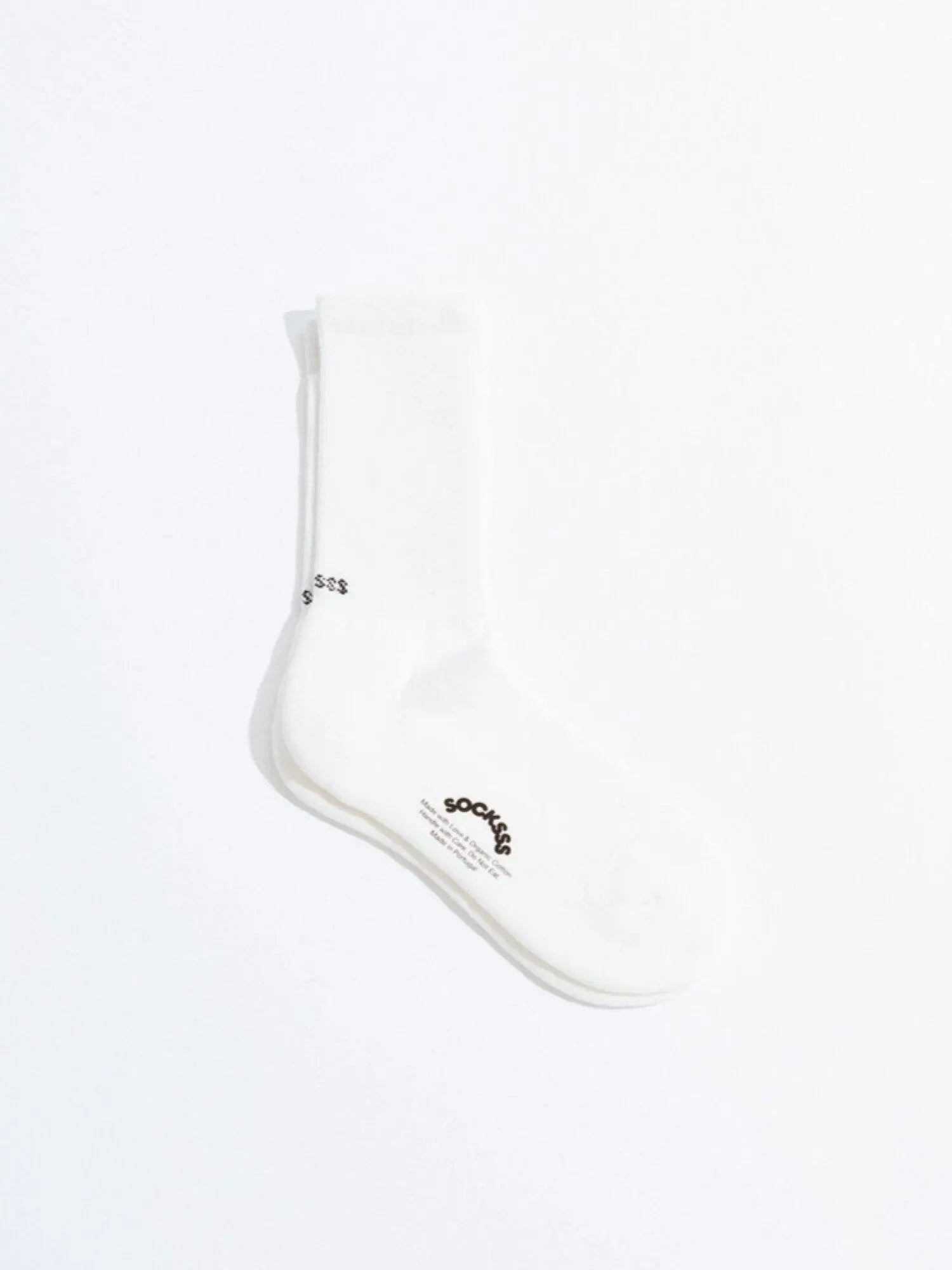 White Snow Socks - Socksss Socksss