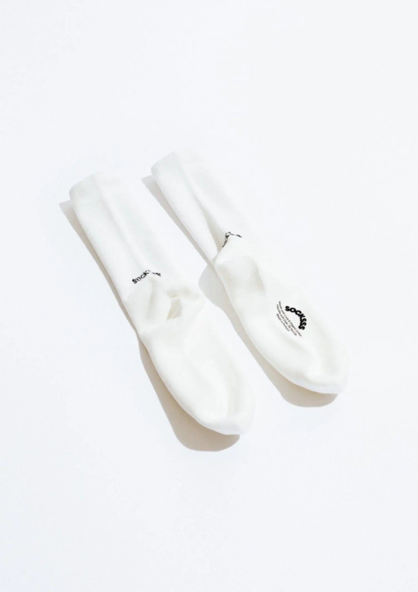 White Snow Socks - Socksss Socksss